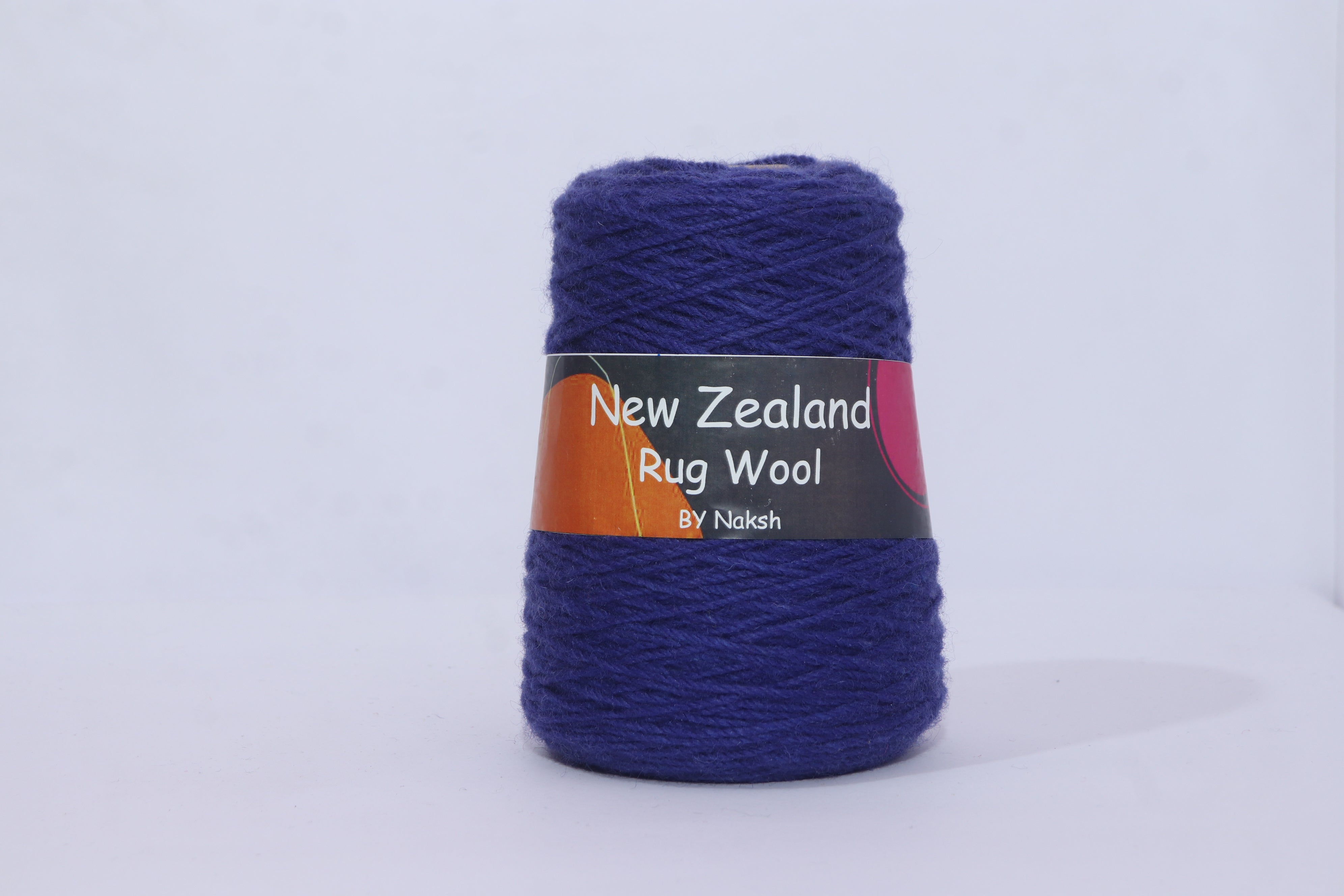 3ply NZ Tufting Wool Yarn - (01-Blue)/450gram