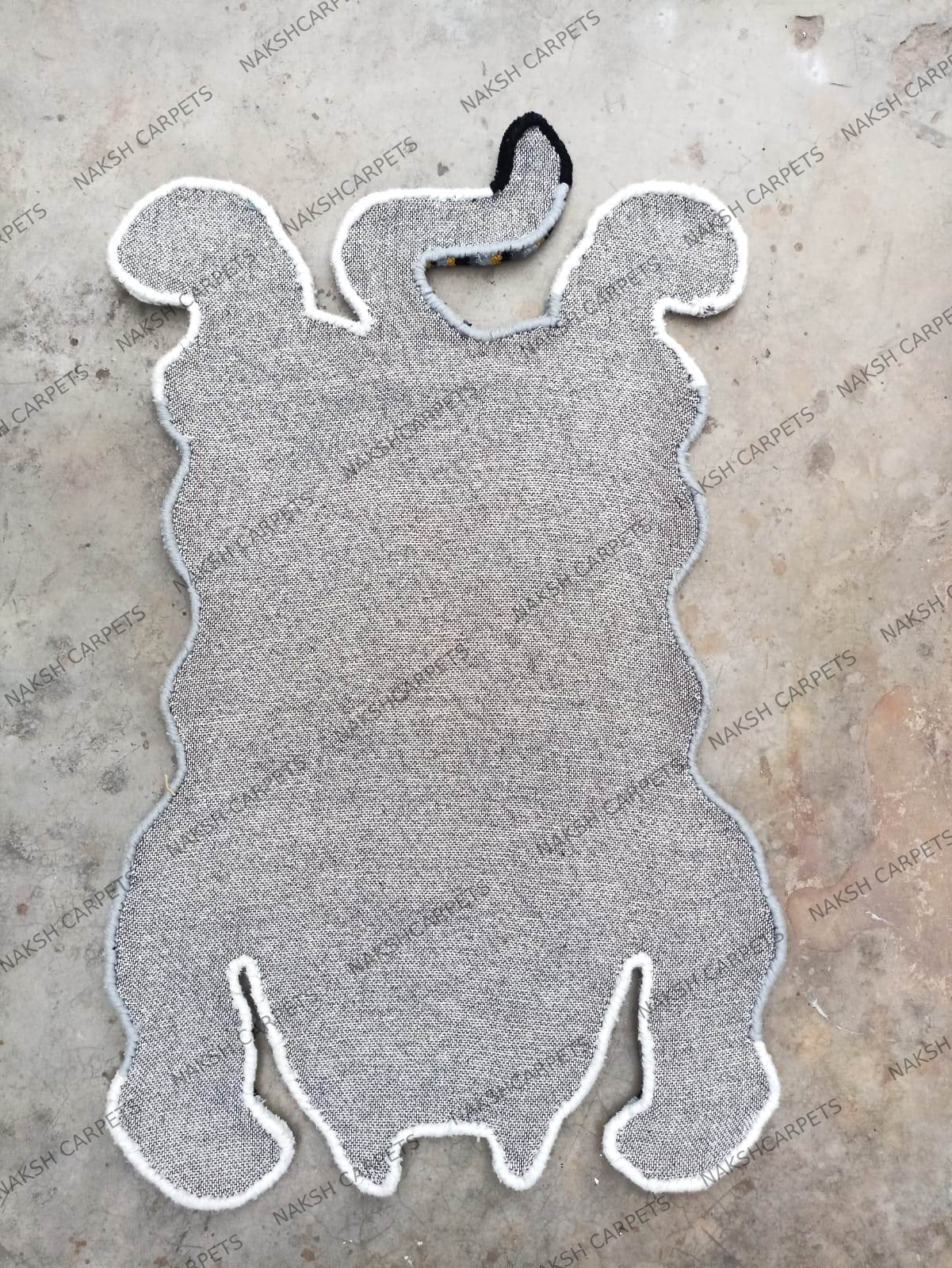 Tibetan Tiger Green Tufted Woolen Tibetan Rug - Green Color