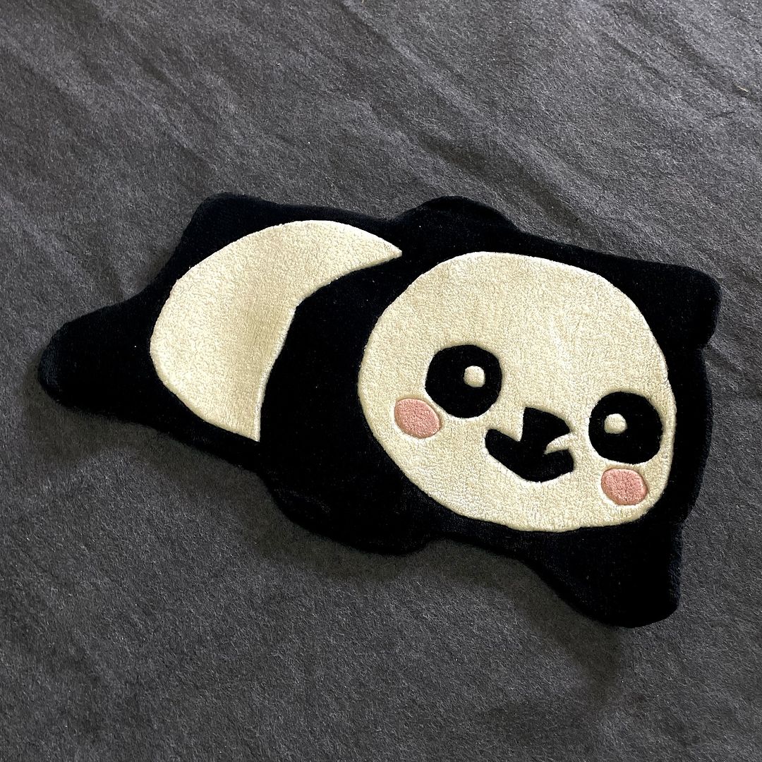 Cute Panda Customized Rug