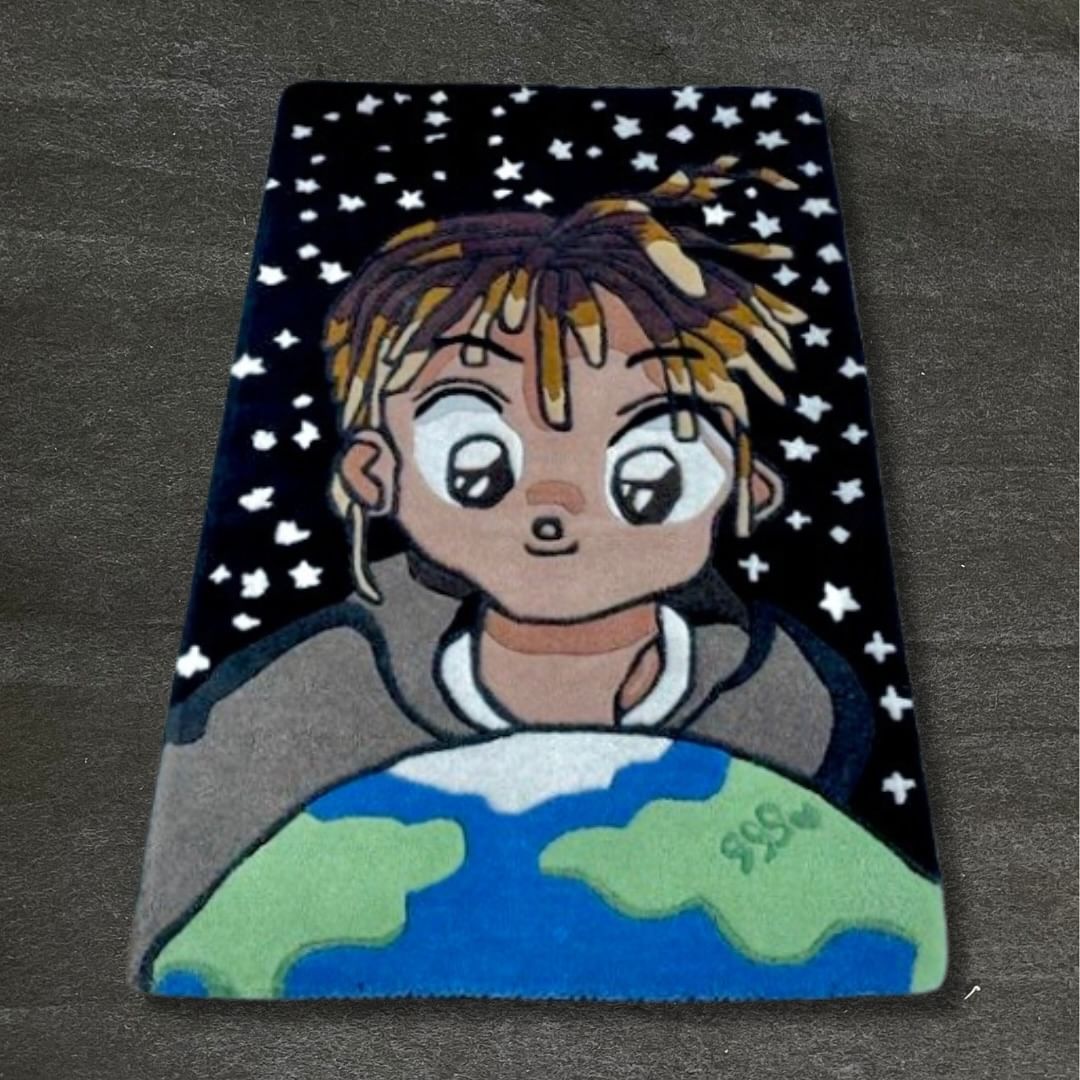 Juice Wrld Customized Rug