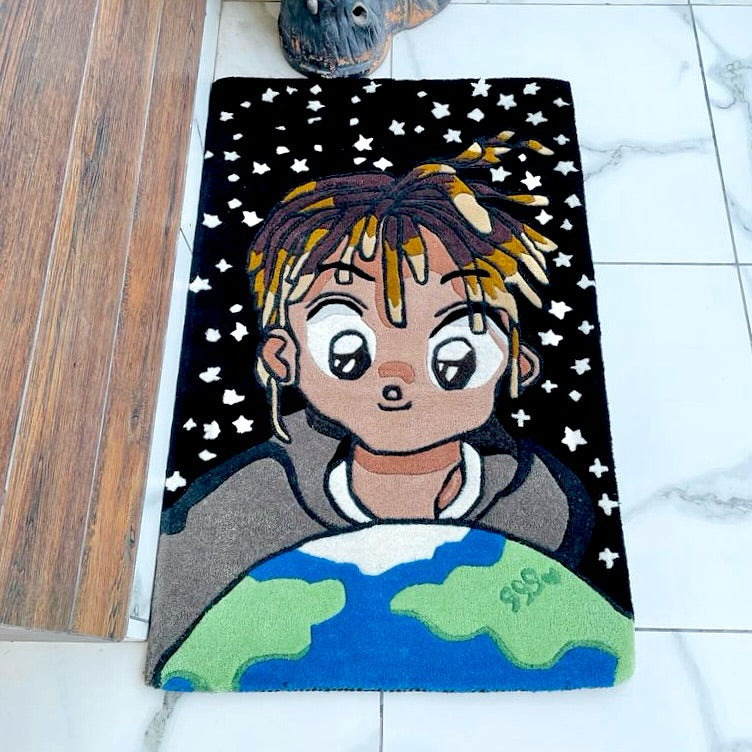 Juice Wrld Customized Rug