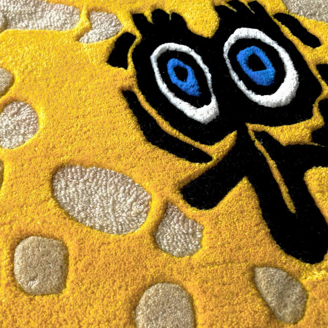 Funny Multicolor Hand Tufted Customised Rug