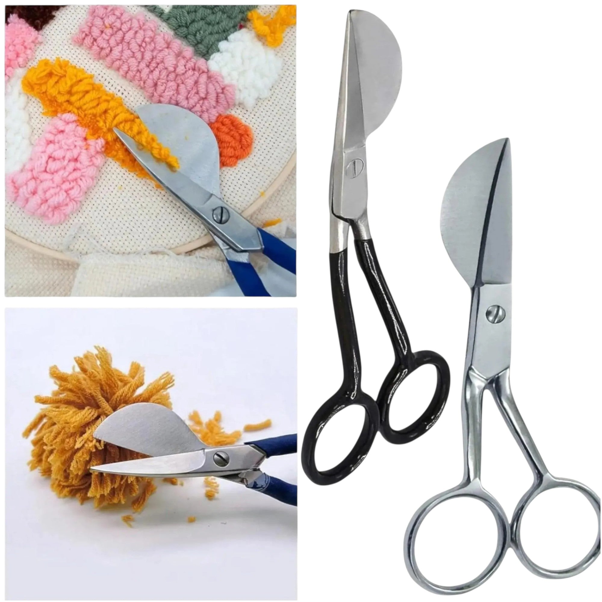 Duckbill Scissors for Hand Tufted Carpet pile Trimming