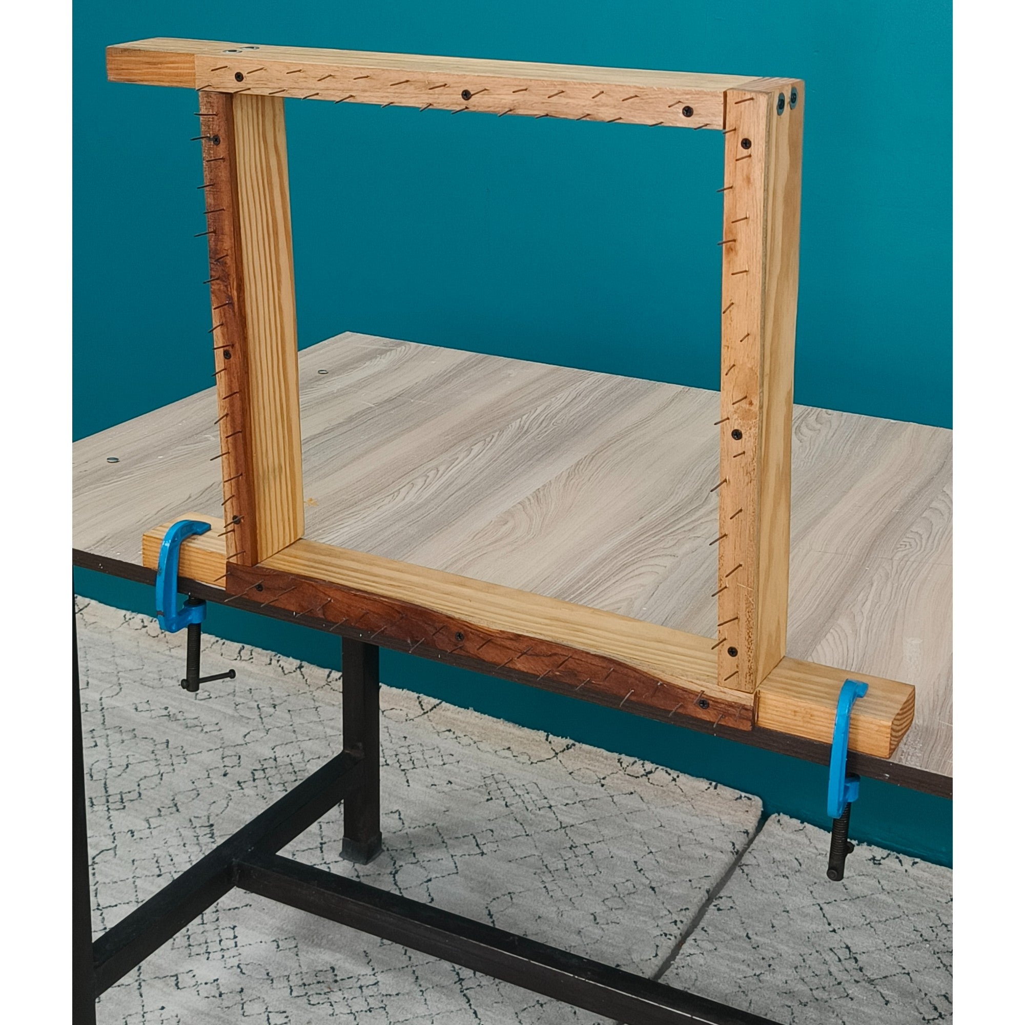 Professional Carpet Tufting Wooden Frame