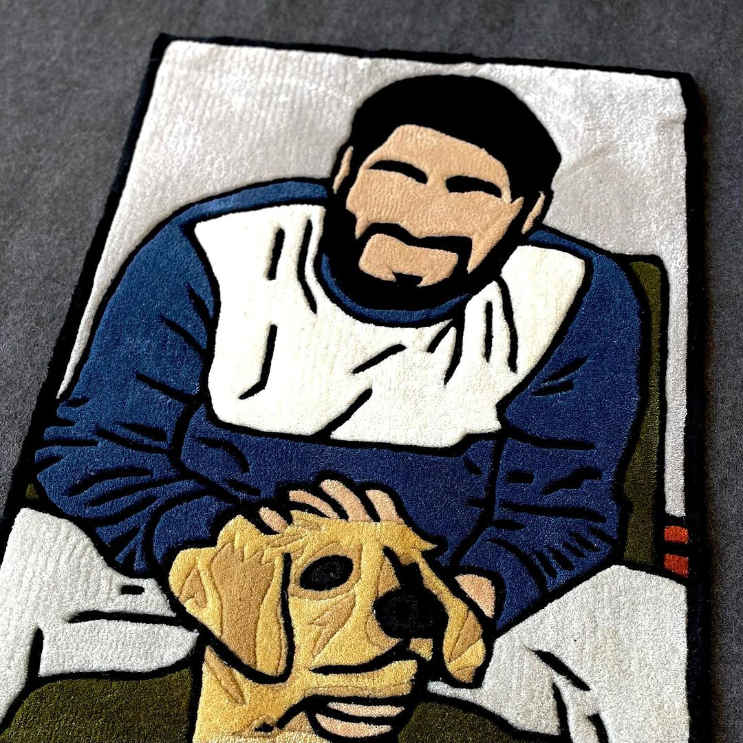 Multicolor Hand Tufted Customized Rug