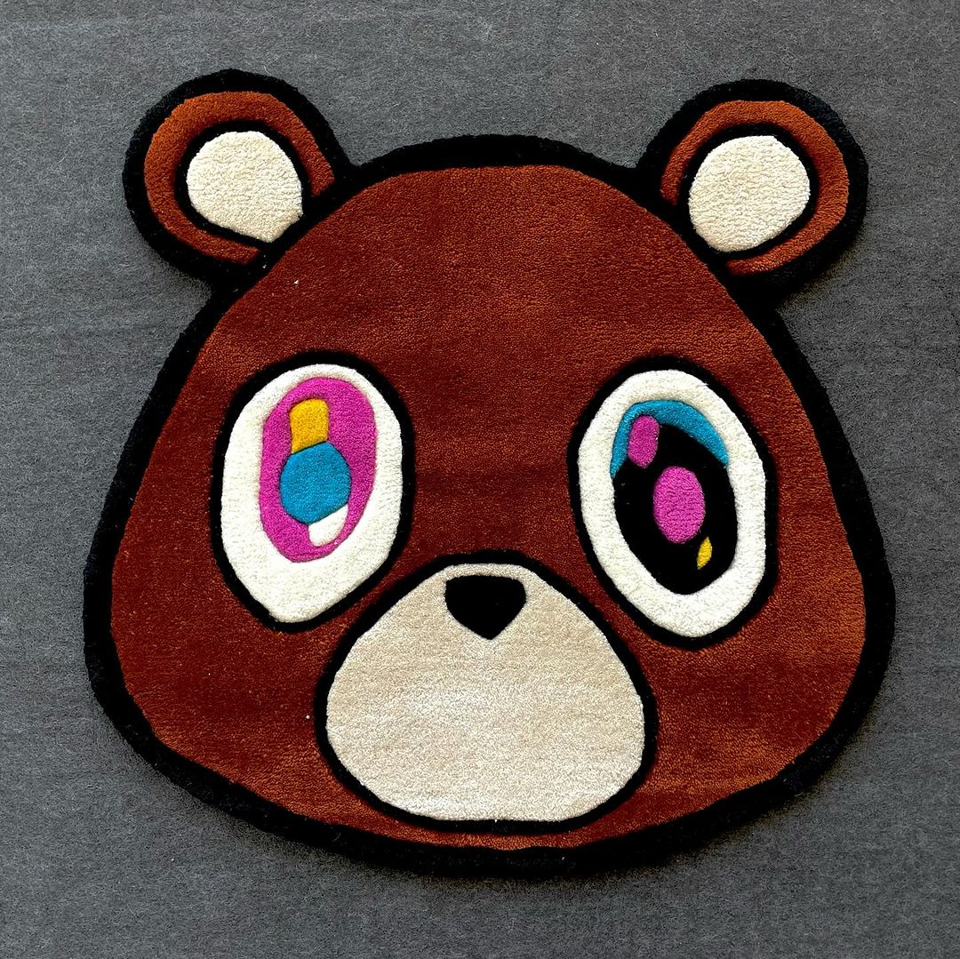 Graduation Bear Customized Rug 60x60CM