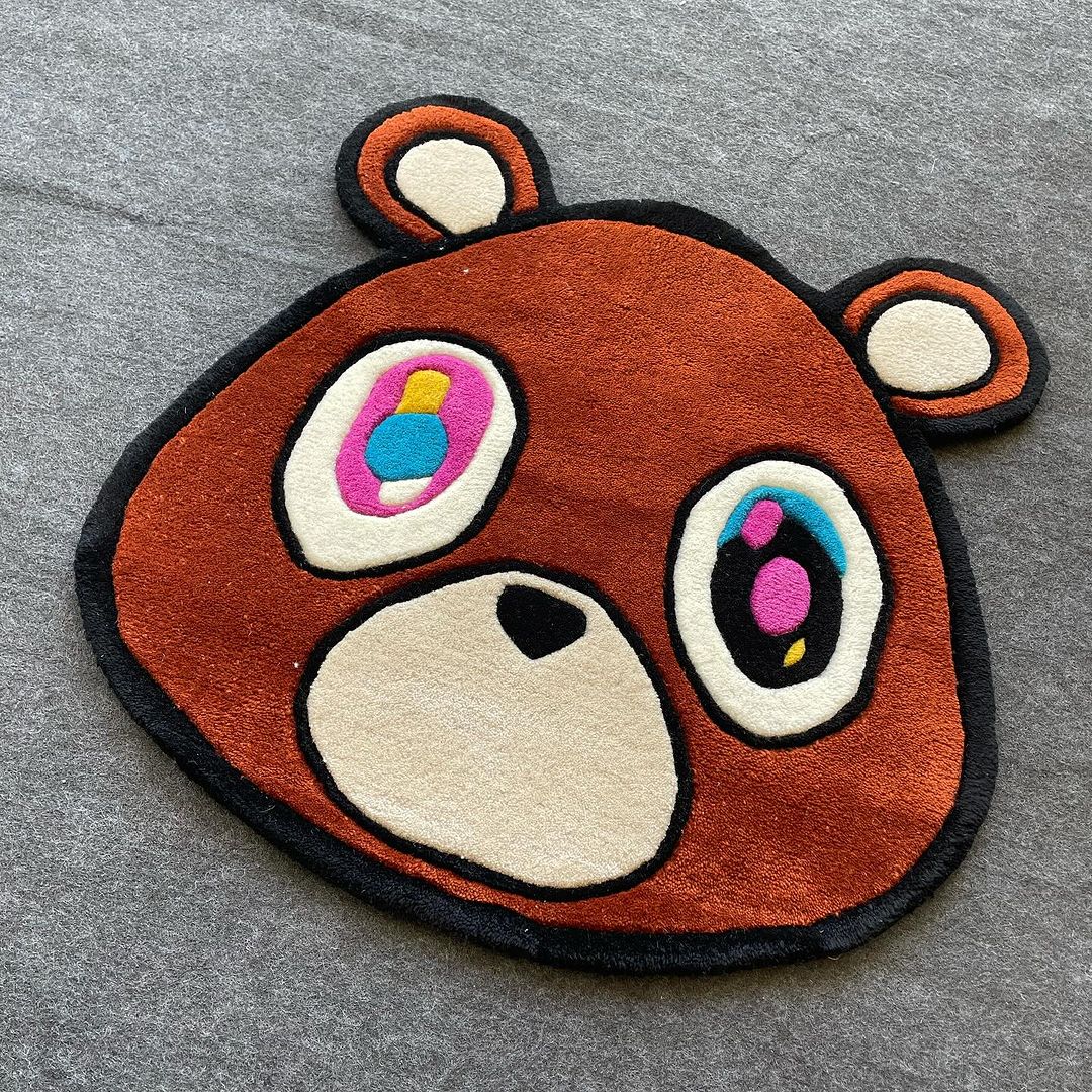 Graduation Bear Customized Rug 60x60CM