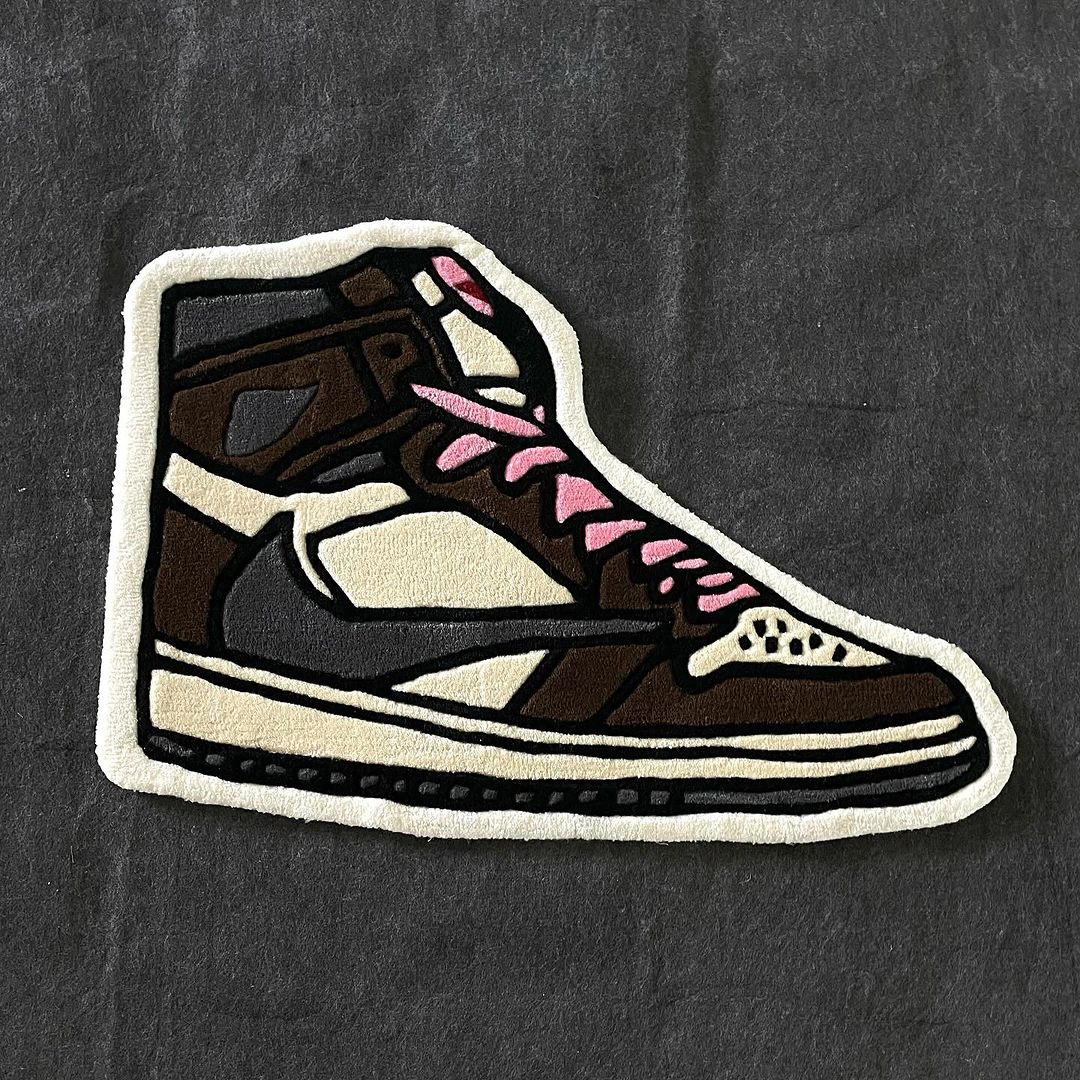 Customized Shoes Hand Tufted Rug