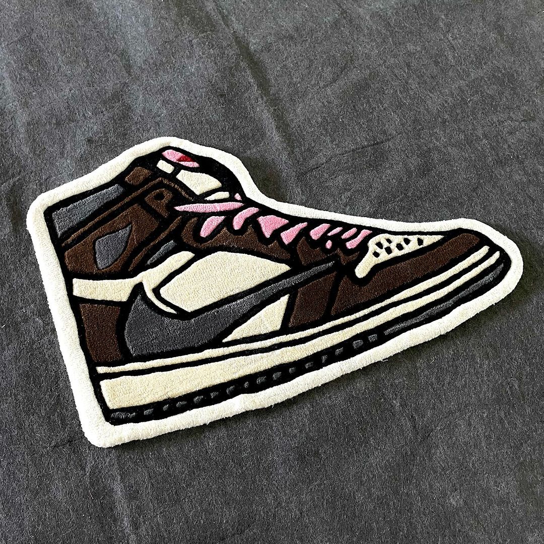 Customized Shoes Hand Tufted Rug