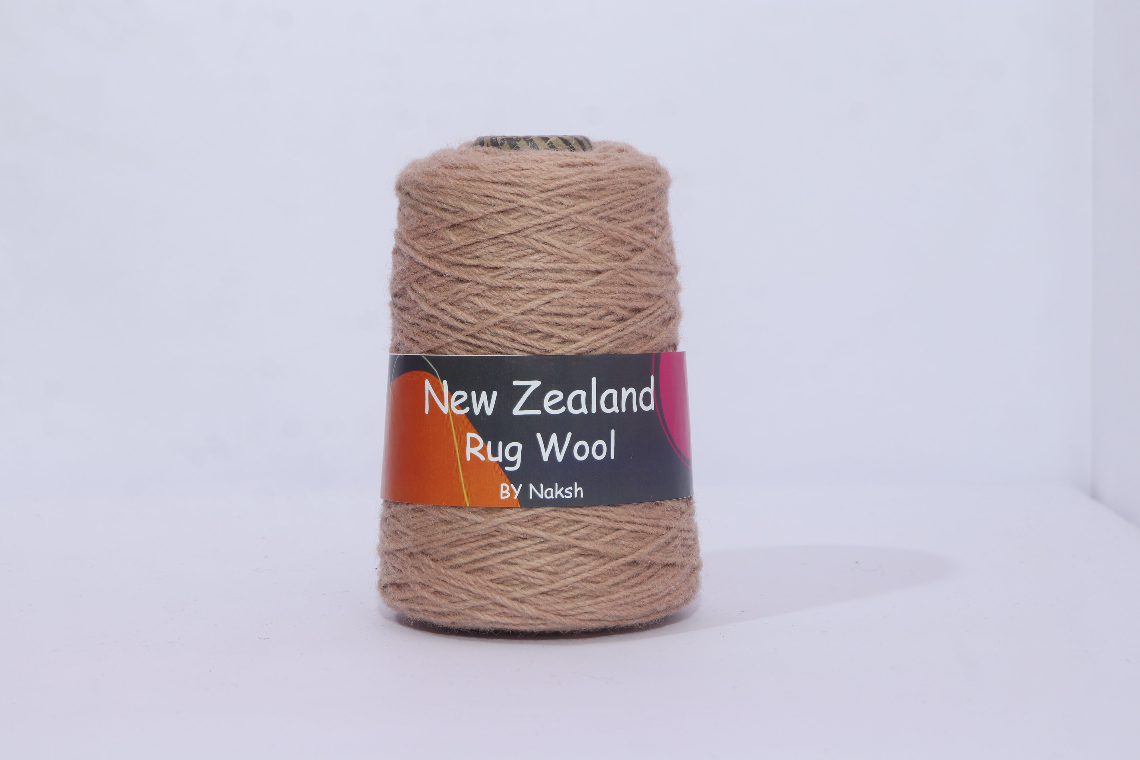 3ply NZ Tufting Wool Yarn - (13-Antique Brass)/450gram