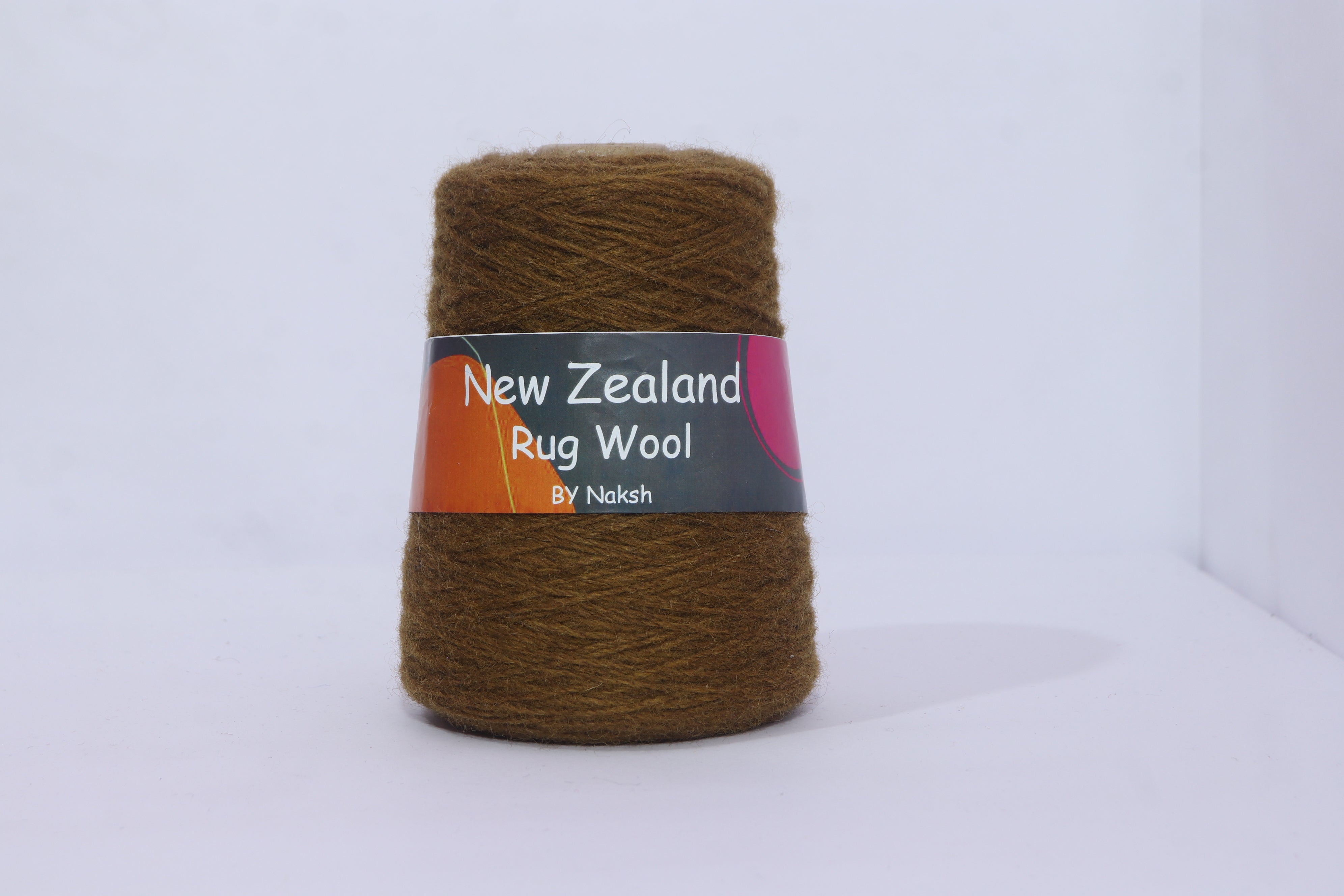 3ply NZ Tufting Wool Yarn - (14-Bistre Color)/450gram