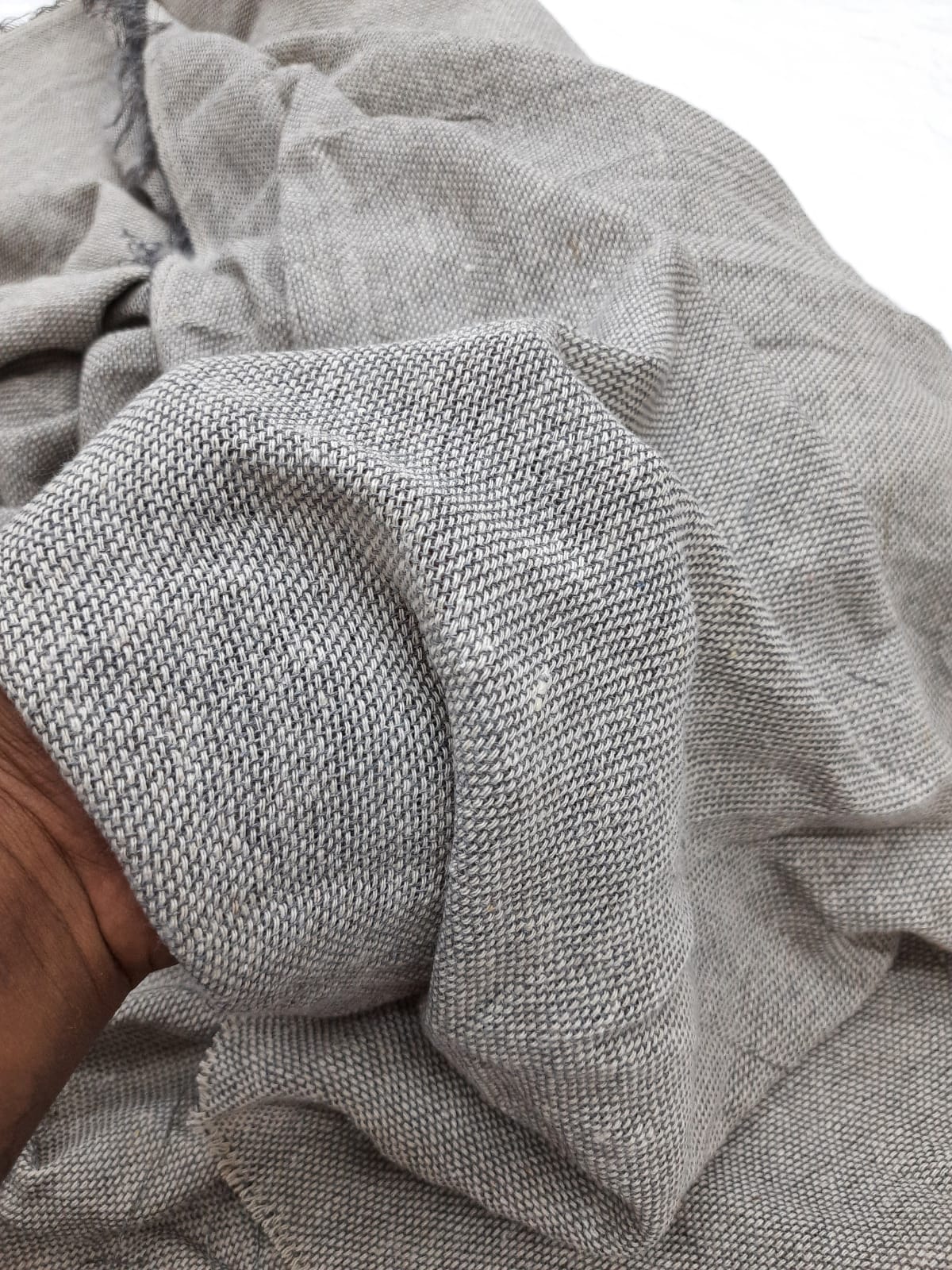 Final Backing fabric/ Secondary Tufting Fabric- (Gray)