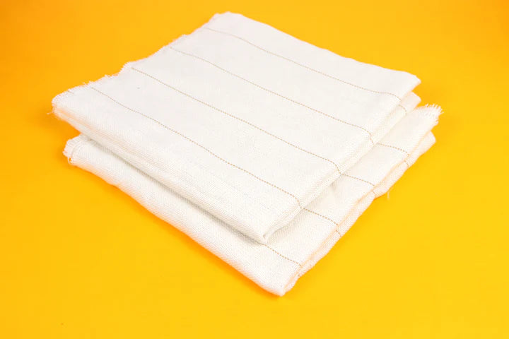 100% Polyester Rug Tufting Fabric with Yellow Guideline