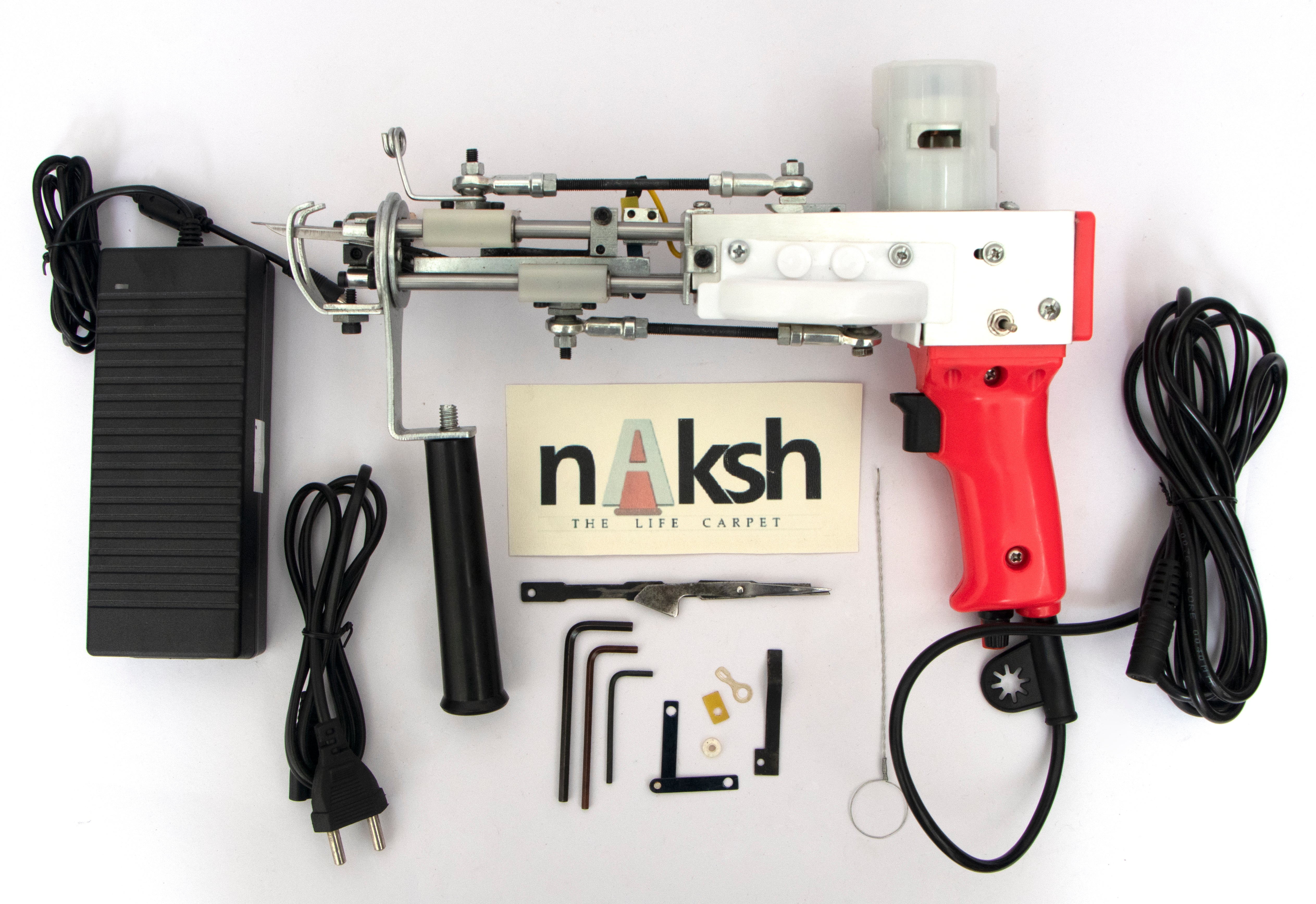 Pro-NK01 Duo Tufting Gun Model ( Cut pile and Loop pile )