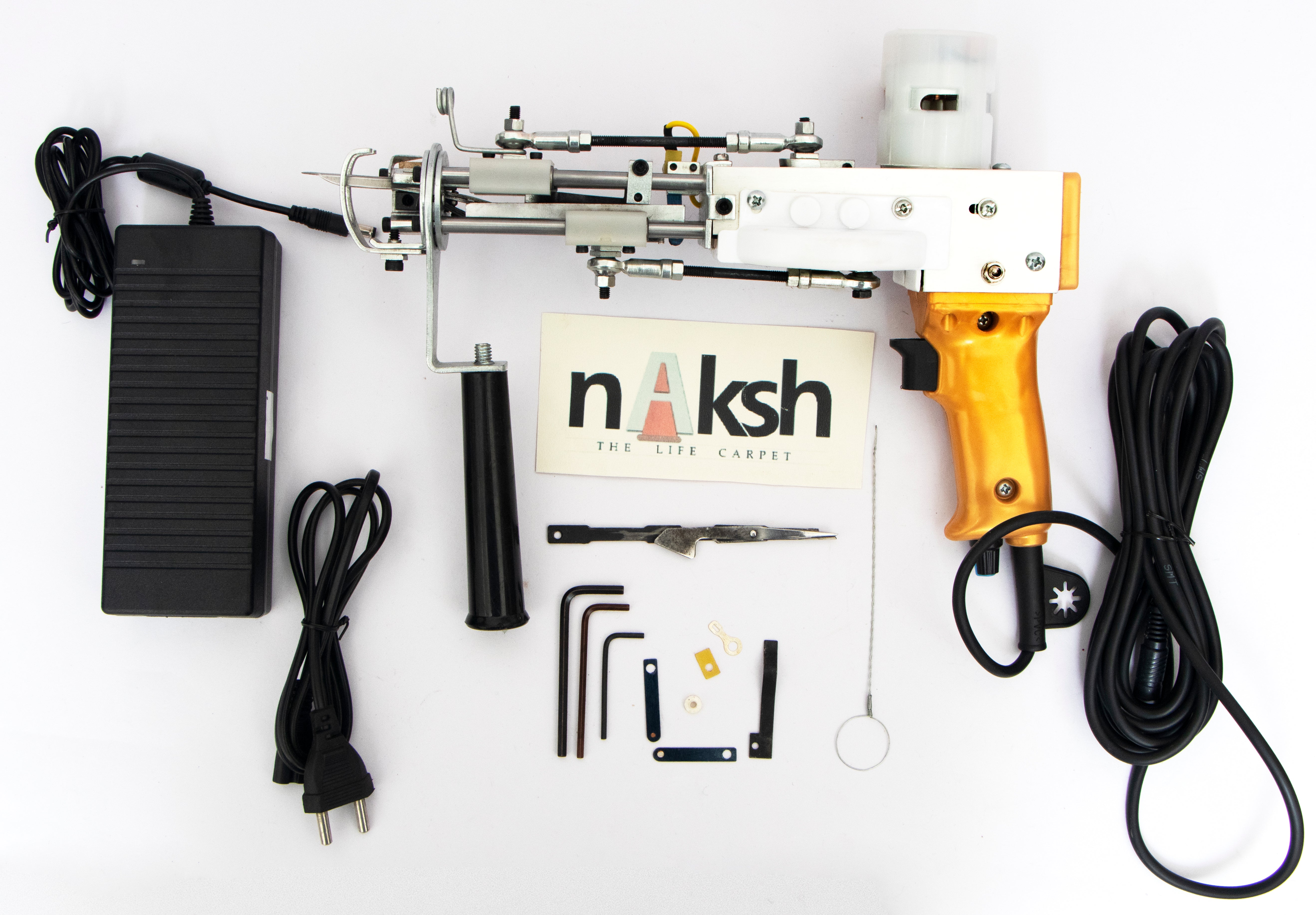Pro-NK01 Duo Tufting Gun Model ( Cut pile and Loop pile )