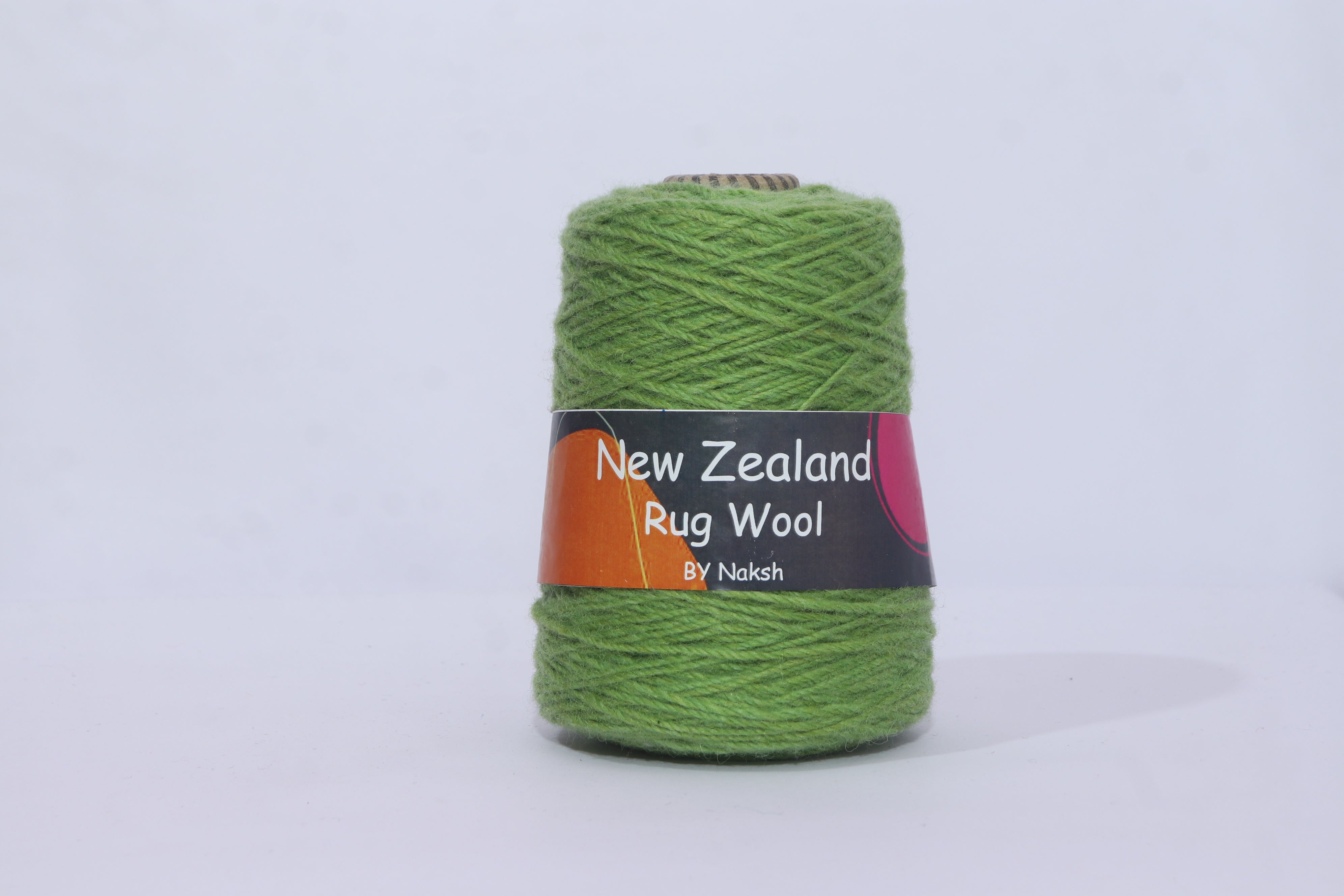 3ply NZ Tufting Wool Yarn - (05-Leaf Green)/500gram