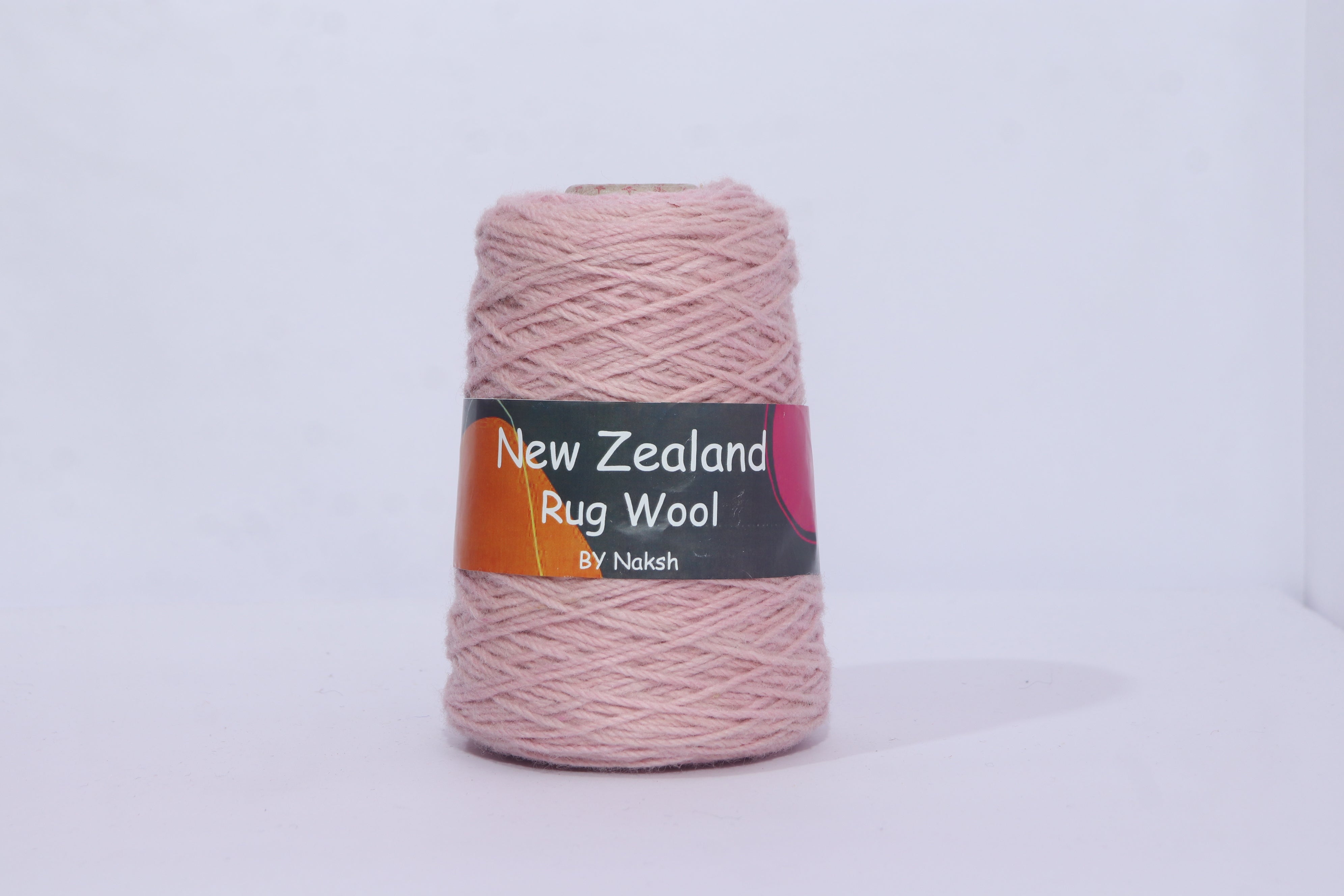 3ply NZ Tufting Wool Yarn - (20-Light Pink)/450gram