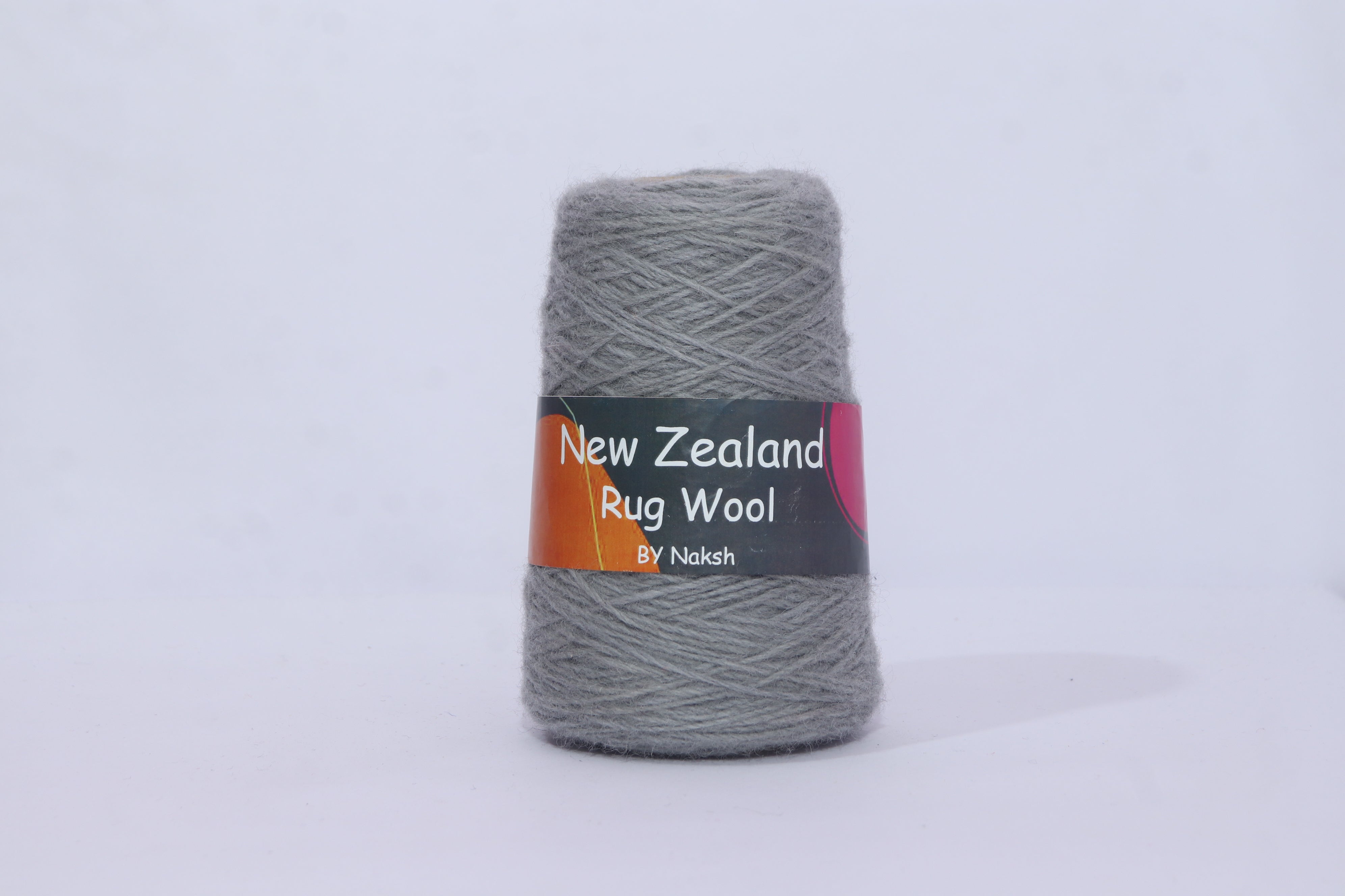 3ply NZ Tufting Wool Yarn - (06-Metallic Gray)/450gram