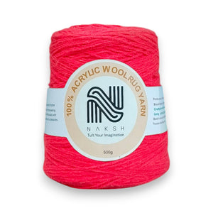 Acrylic Yarn – 4 Ply Soft & Durable Tufting Yarn and Knitting for Rugs, Crafts & DIY Projects