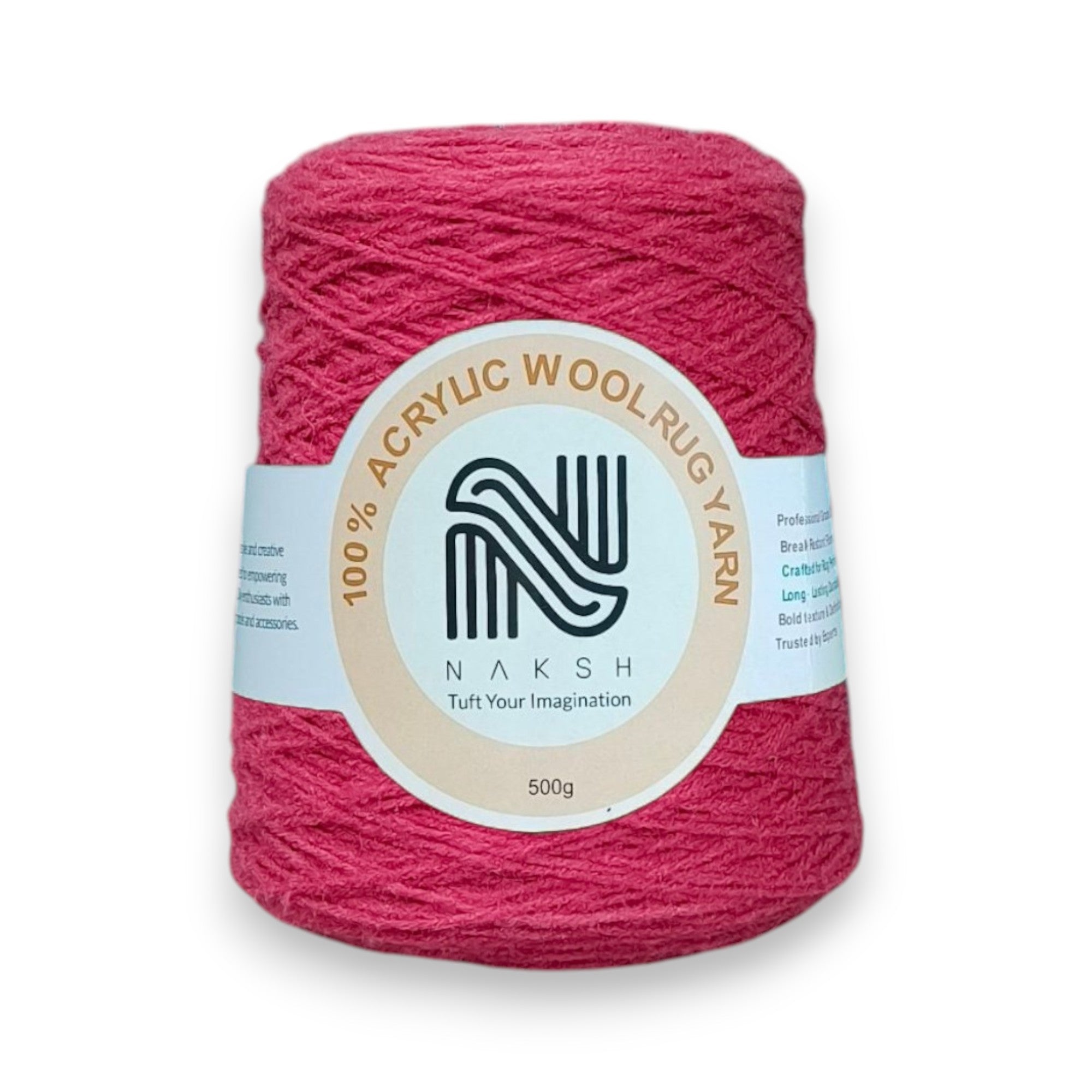 Acrylic Yarn – 4 Ply Soft & Durable Tufting Yarn and Knitting for Rugs, Crafts & DIY Projects