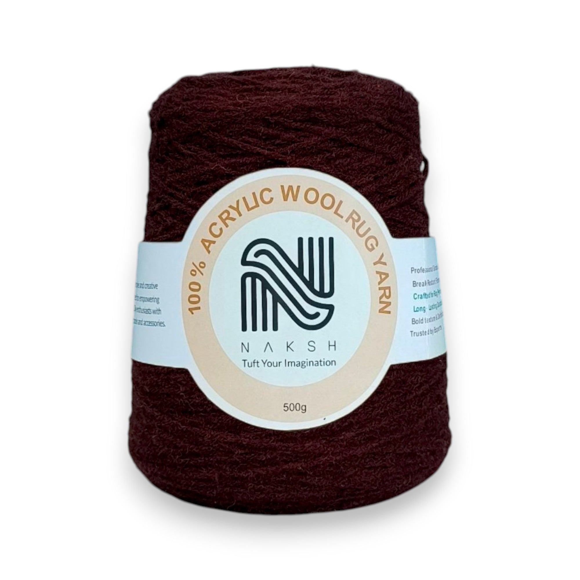 Acrylic Yarn – 4 Ply Soft & Durable Knitting and Tufting Yarn for Rugs, Crafts & DIY Projects
