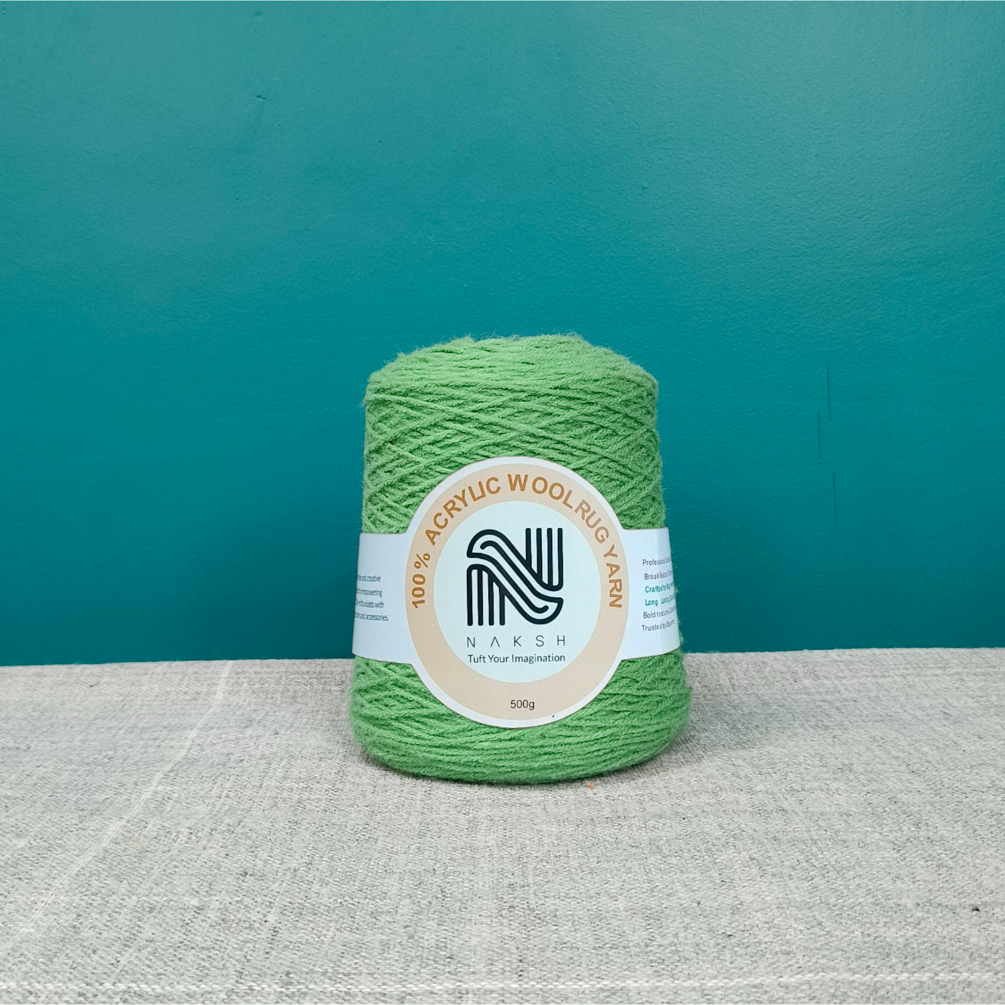 Acrylic Yarn β 4 Ply Soft & Durable Knitting and Tufting Yarn for Rugs, Crafts & DIY Projects