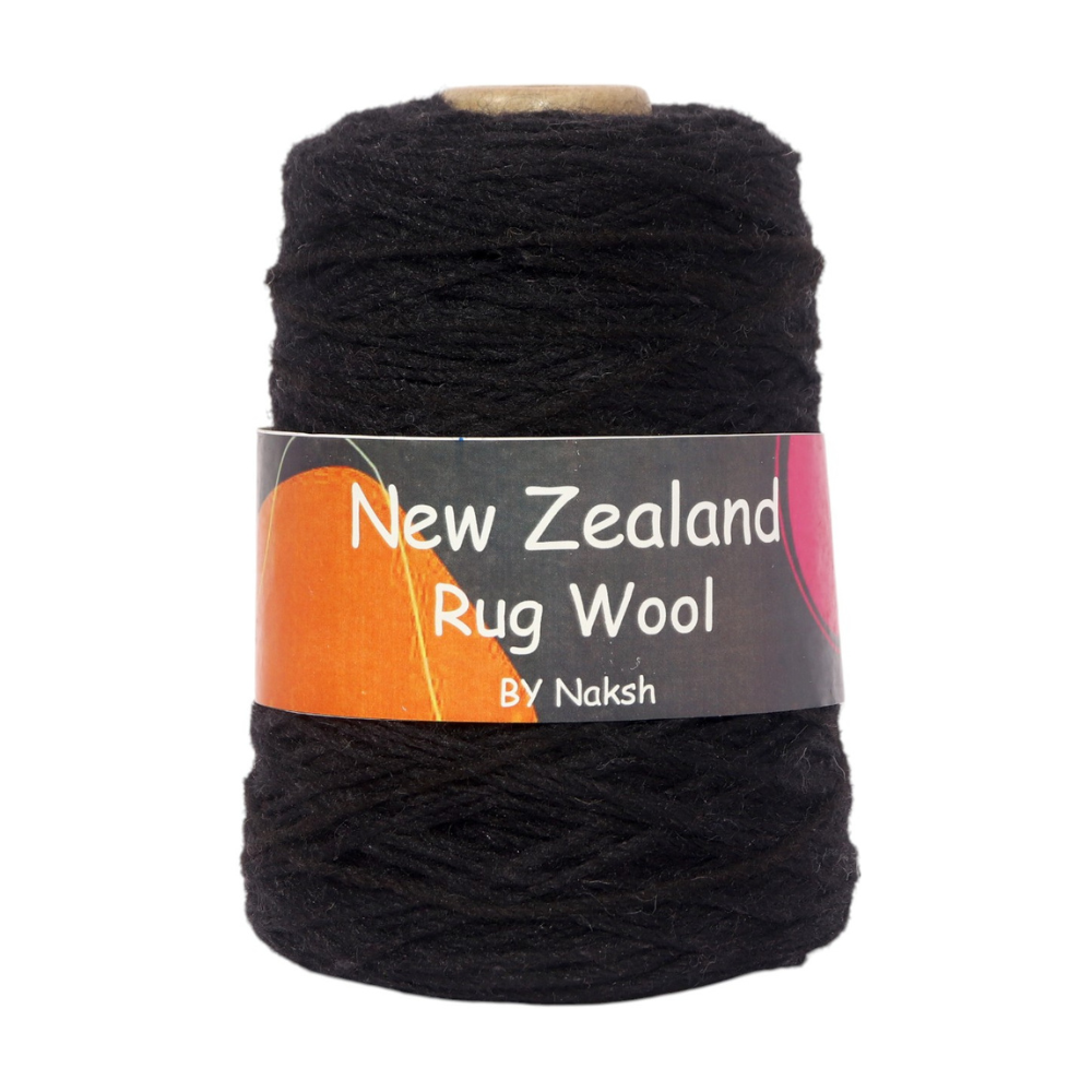 3 Ply New Zealand Wool Tufting Yarn for Rug Making | 1200/3 Tex Pure NZ Wool (10-18)
