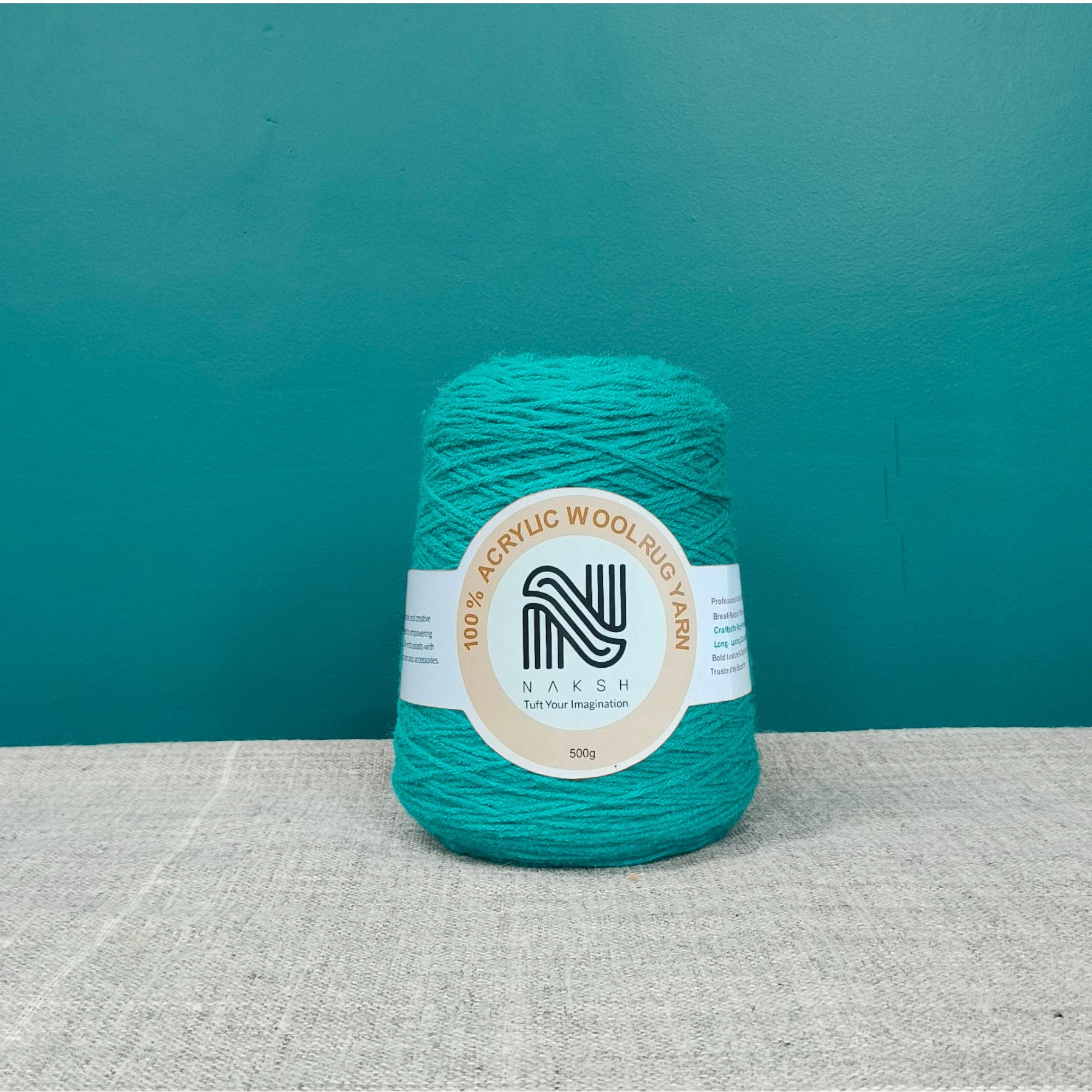 Acrylic Yarn β 4 Ply Soft & Durable Knitting and Tufting Yarn for Rugs, Crafts & DIY Projects