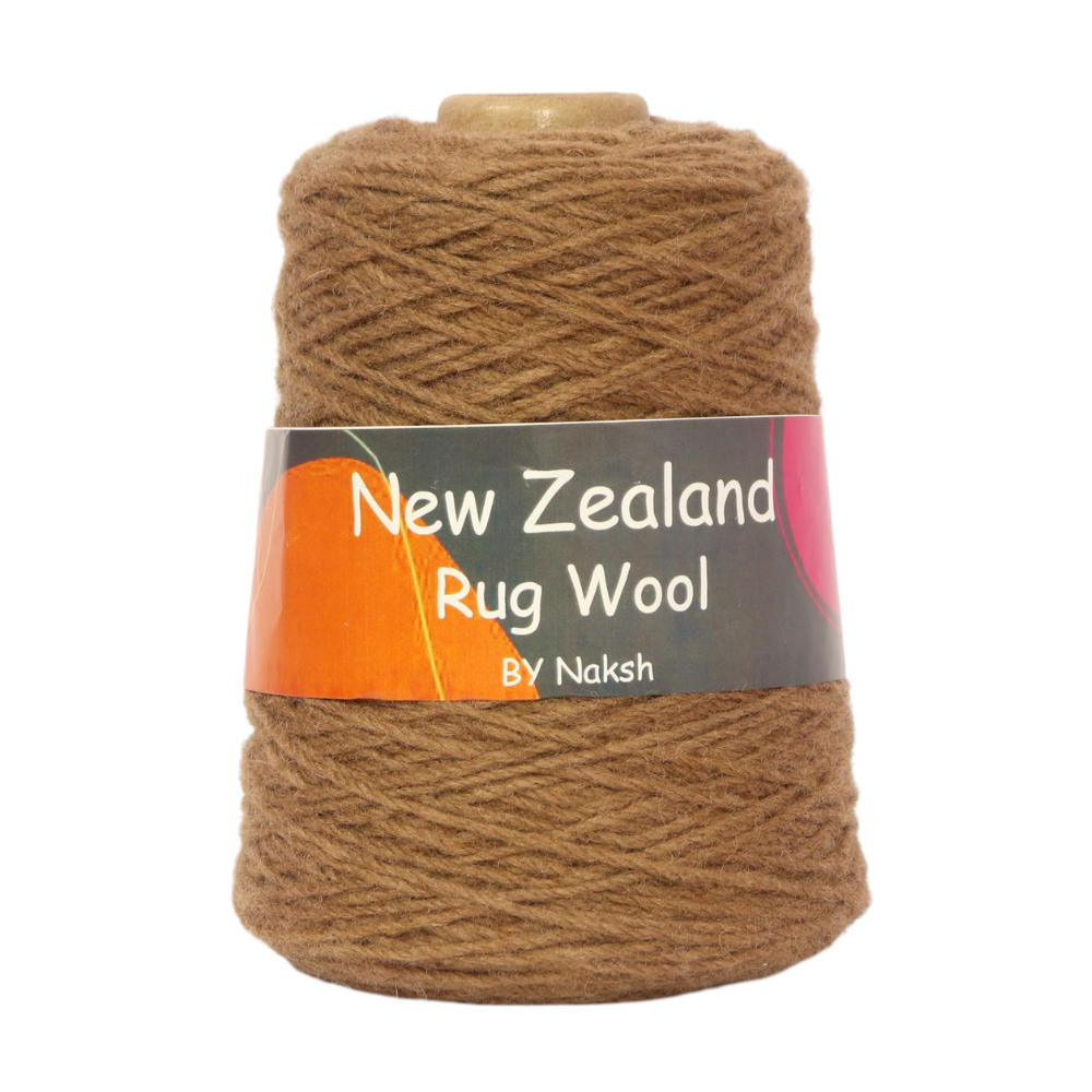 3 Ply New Zealand Wool Tufting Yarn for Rug Making | 1200/3 Tex Pure NZ Wool (10-18)