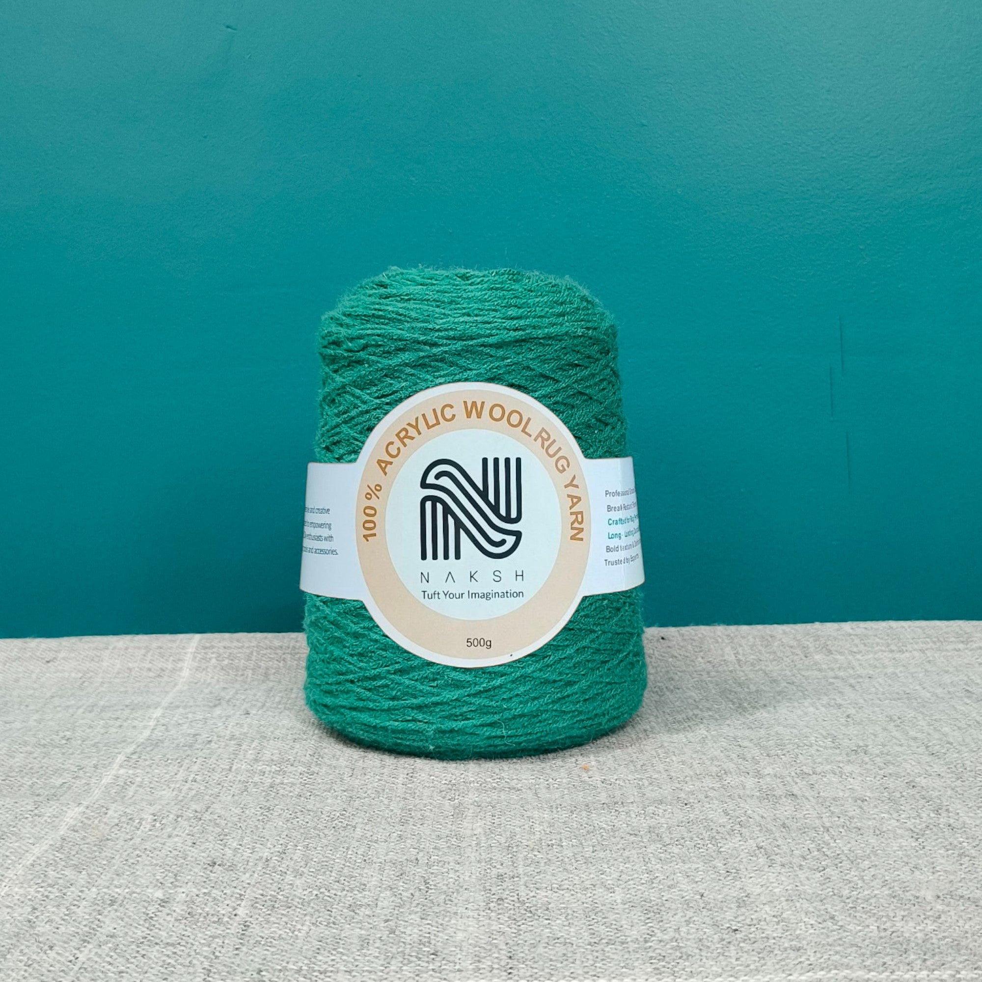Acrylic Yarn β 4 Ply Soft & Durable Knitting and Tufting Yarn for Rugs, Crafts & DIY Projects