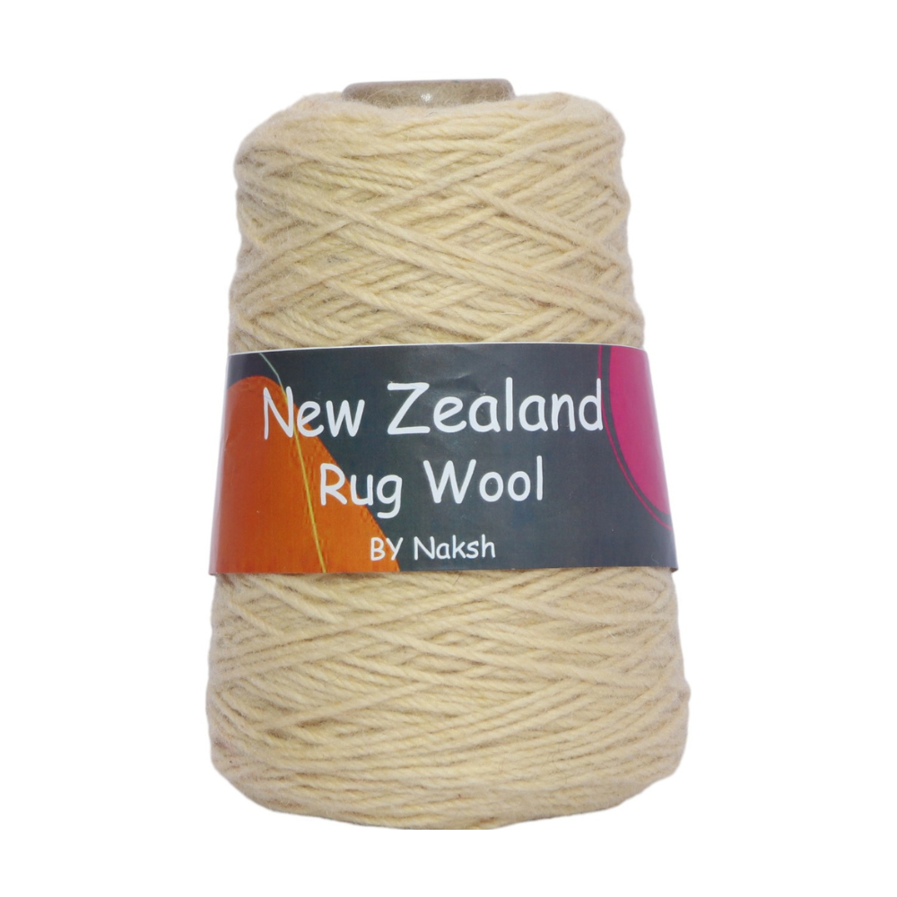 3 Ply New Zealand Wool Tufting Yarn for Rug Making | 1200/3 Tex Pure NZ Wool (10-18)