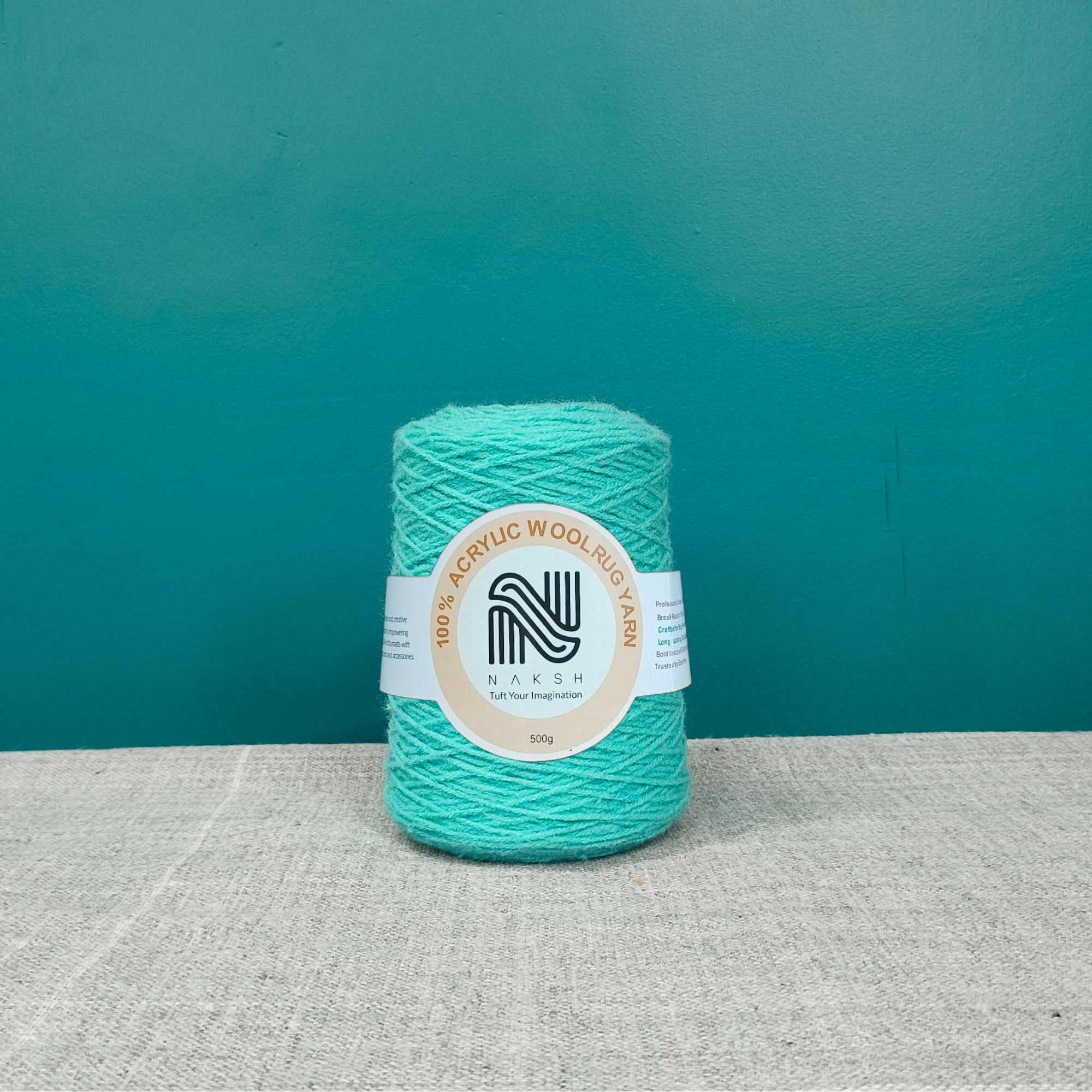 Acrylic Yarn β 4 Ply Soft & Durable Knitting and Tufting Yarn for Rugs, Crafts & DIY Projects