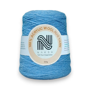 Acrylic Yarn – 4 Ply Soft & Durable Knitting and Tufting Yarn for Rugs, Crafts & DIY Projects