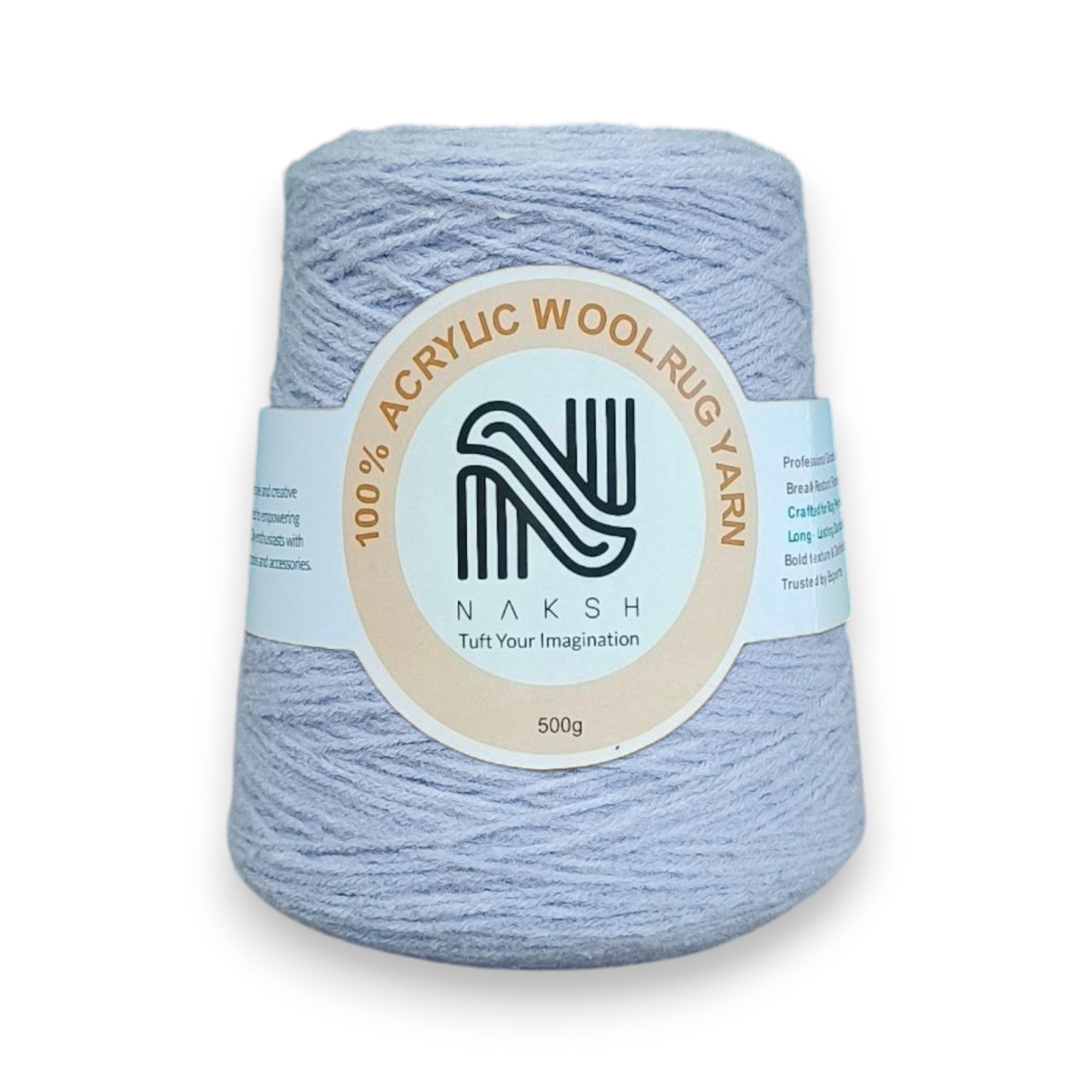 Acrylic Yarn – 4 Ply Soft & Durable Knitting and Tufting Yarn for Rugs, Crafts & DIY Projects