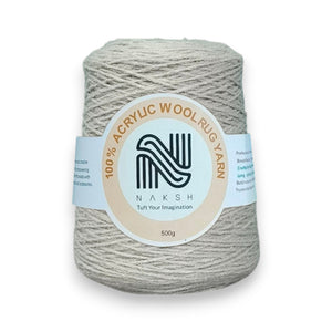 Acrylic Yarn – 4 Ply Soft & Durable Knitting and Tufting Yarn for Rugs, Crafts & DIY Projects