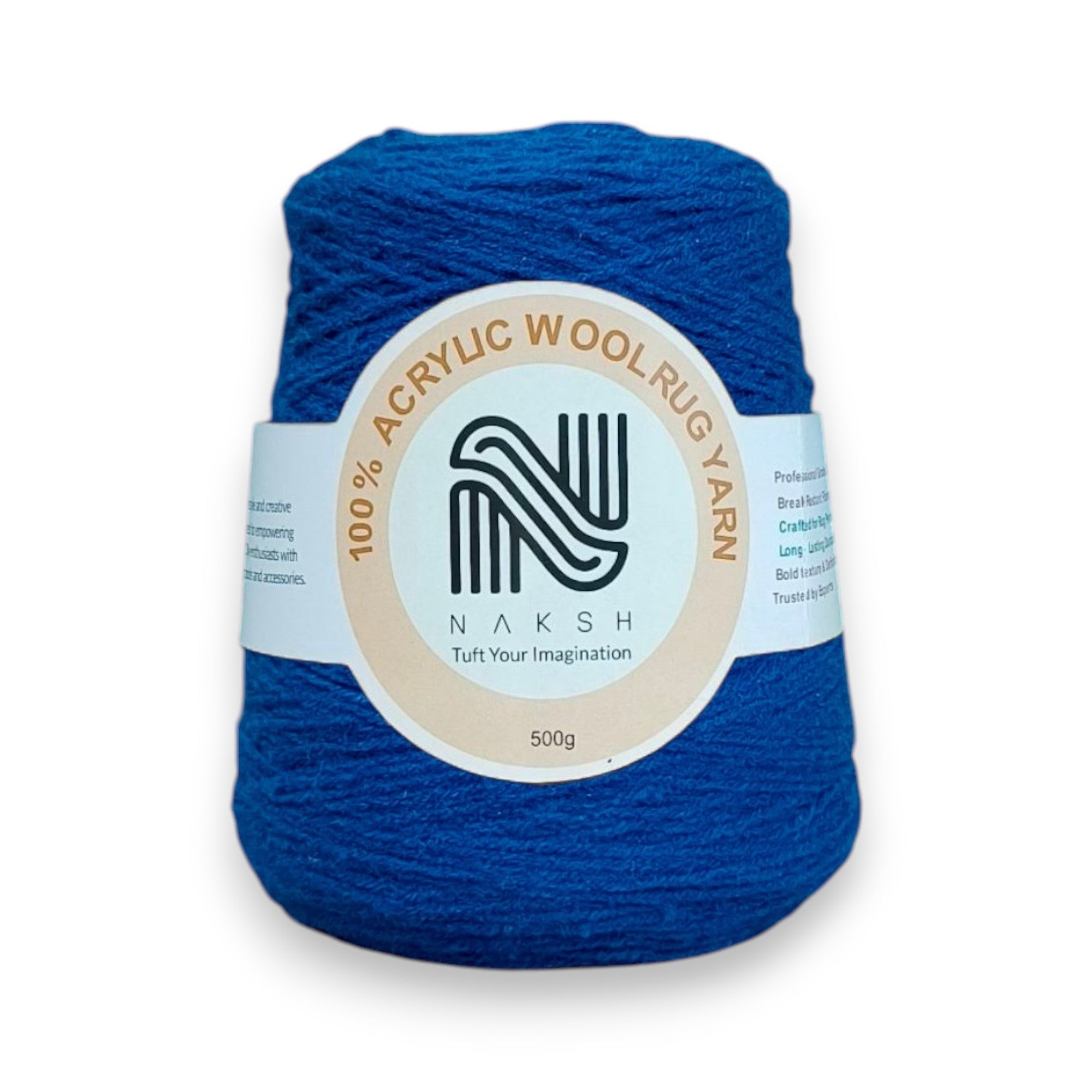 Acrylic Yarn – 4 Ply Soft & Durable Knitting and Tufting Yarn for Rugs, Crafts & DIY Projects