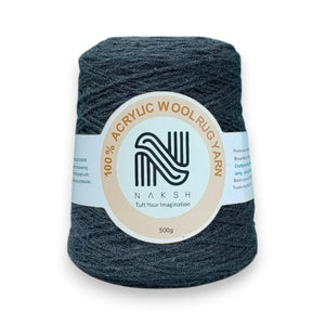 Acrylic Yarn – 4 Ply Soft & Durable Knitting and Tufting Yarn for Rugs, Crafts & DIY Projects