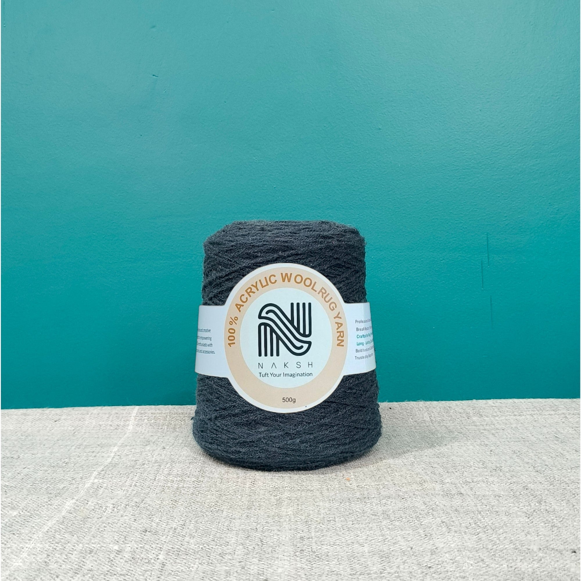 Acrylic Yarn β 4 Ply Soft & Durable Knitting and Tufting Yarn for Rugs, Crafts & DIY Projects