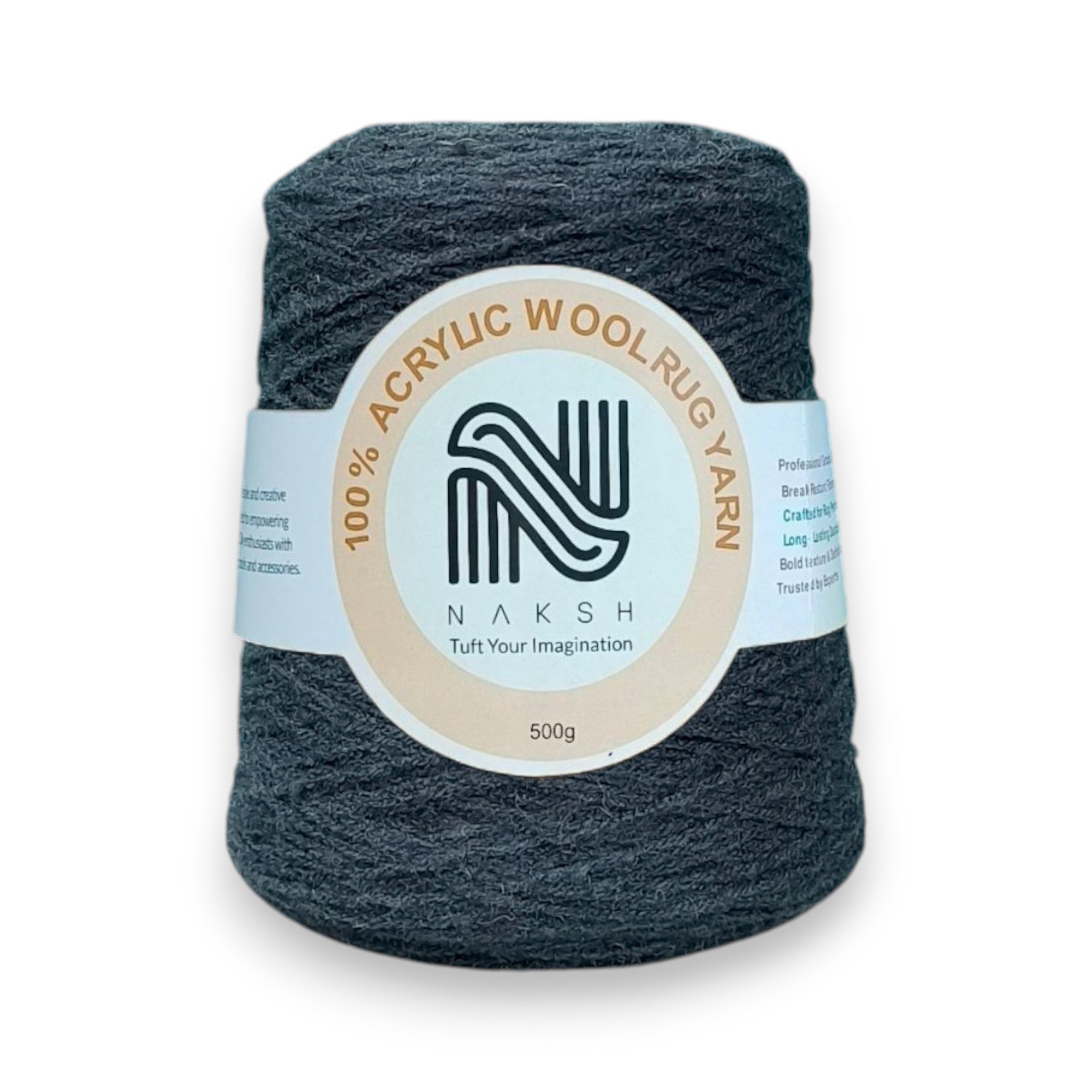 Acrylic Yarn – 4 Ply Soft & Durable Knitting and Tufting Yarn for Rugs, Crafts & DIY Projects