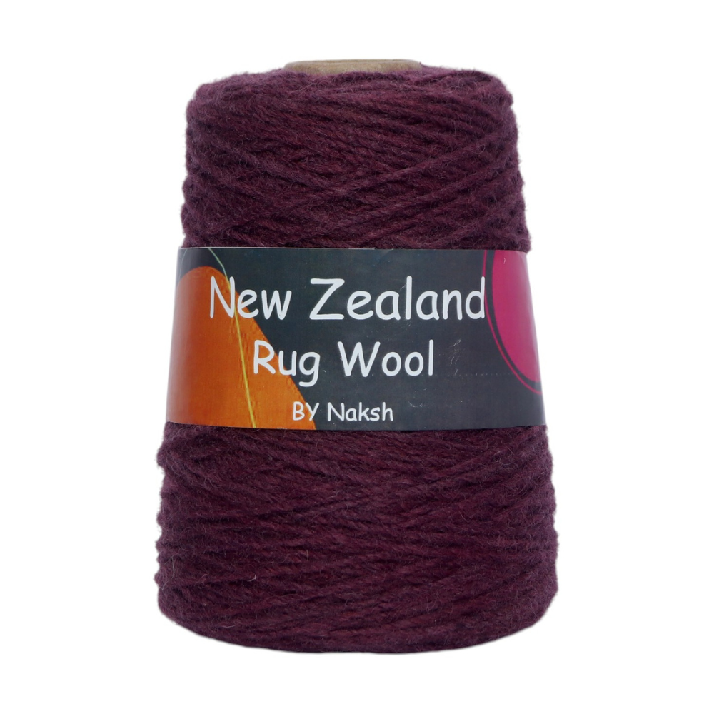 3 Ply New Zealand Wool Tufting Yarn for Rug Making | 1200/3 Tex Pure NZ Wool (28-34)