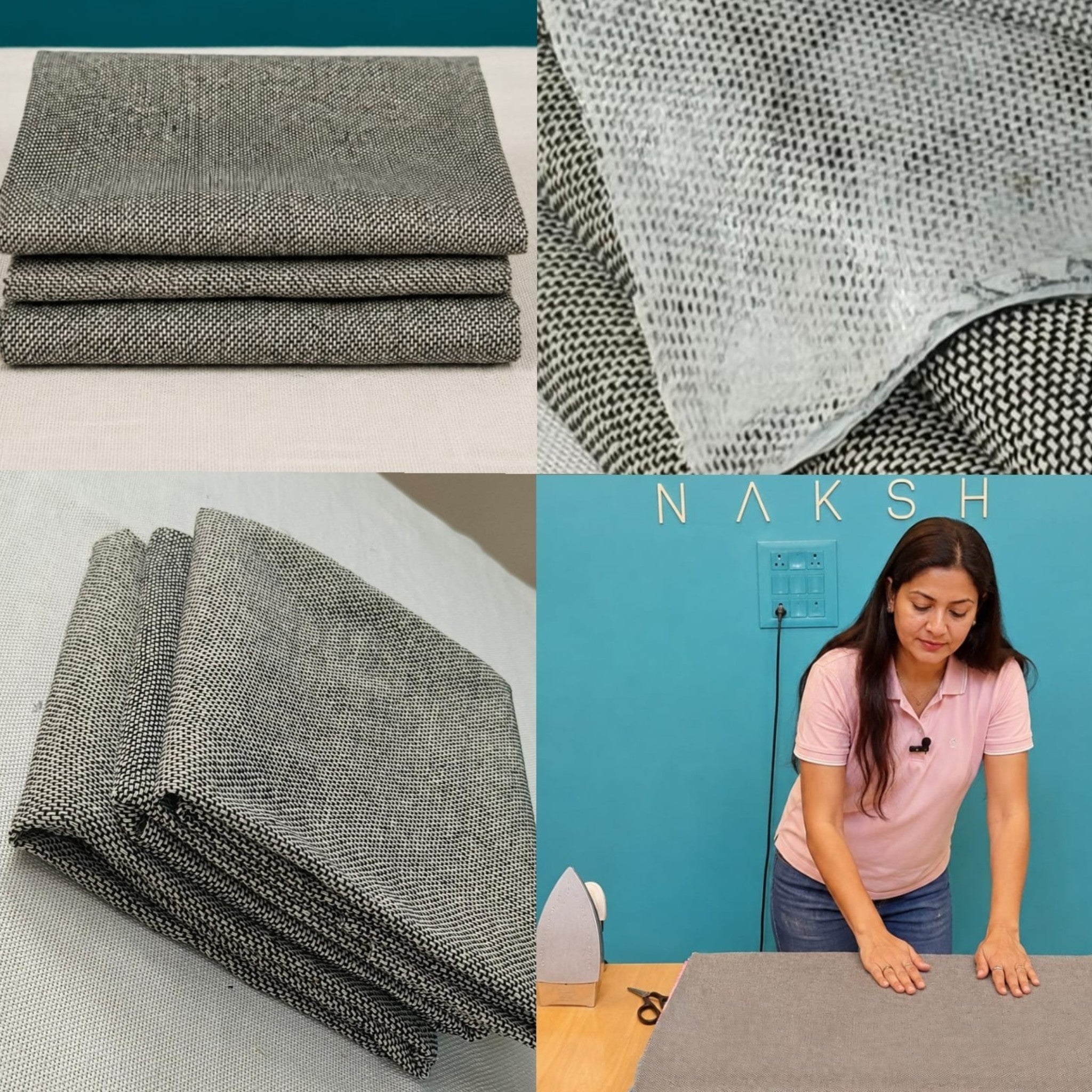 Premium Pre-Glued Washable Rug Backing Fabric | Cotton Secondary Tufting Backing | Naksh Carpets