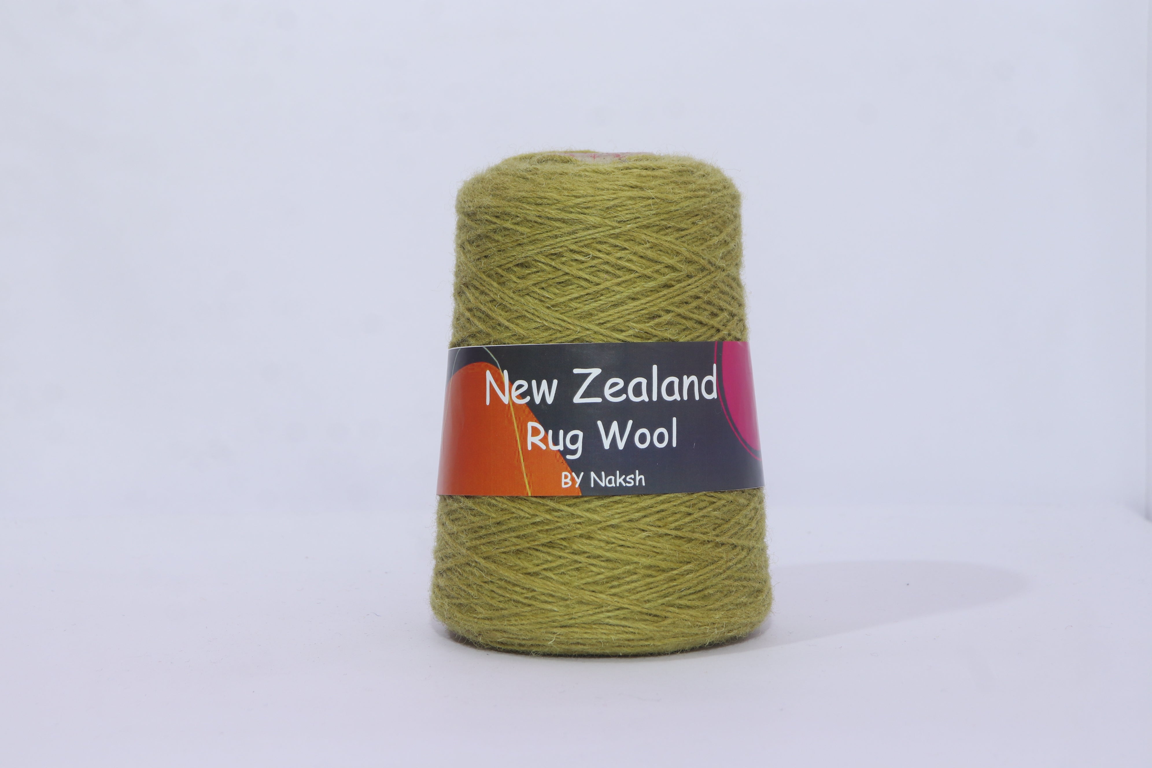 3ply NZ Tufting Wool Yarn - (07-Olive)/500gram
