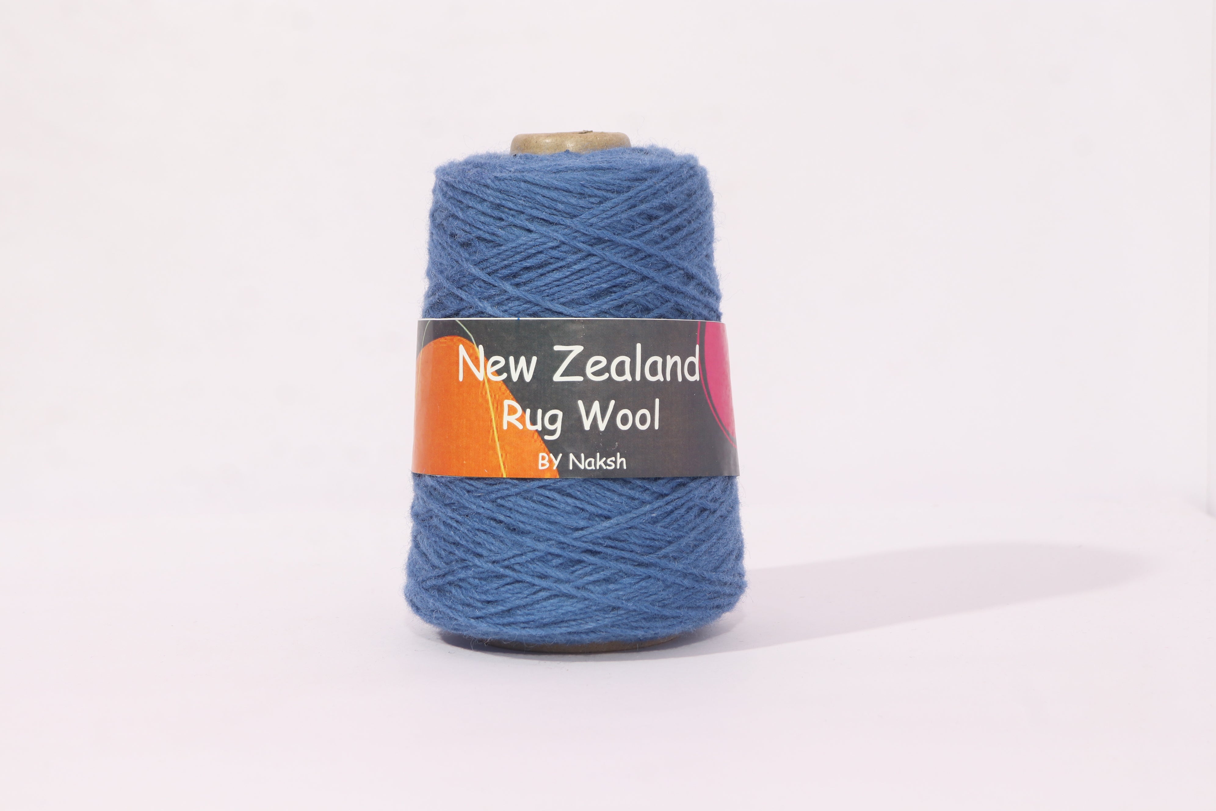 3ply NZ Tufting Wool Yarn - (10-Sapphire Blue)/450gram