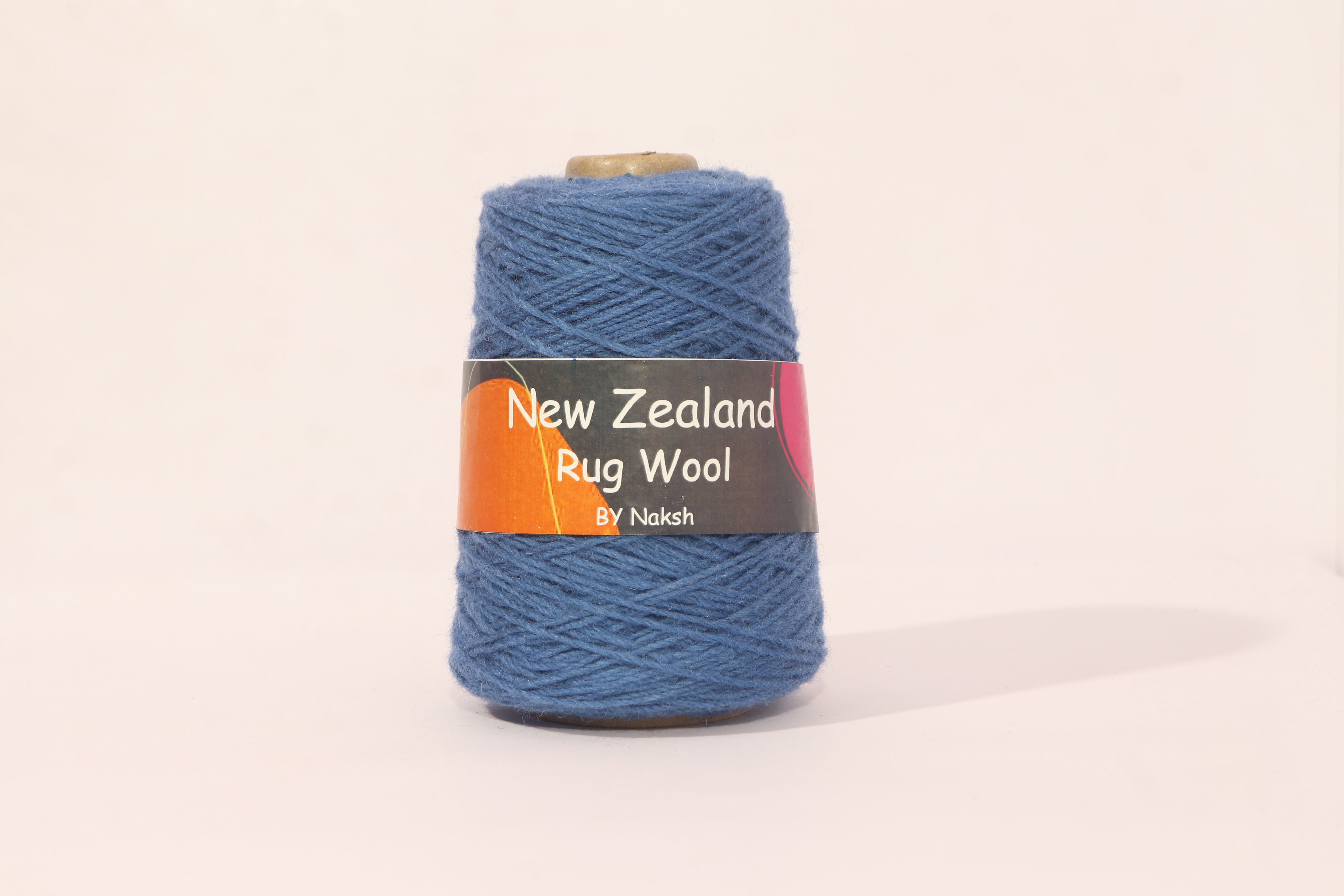 3ply NZ Tufting Wool Yarn - (10-Sapphire Blue)/450gram
