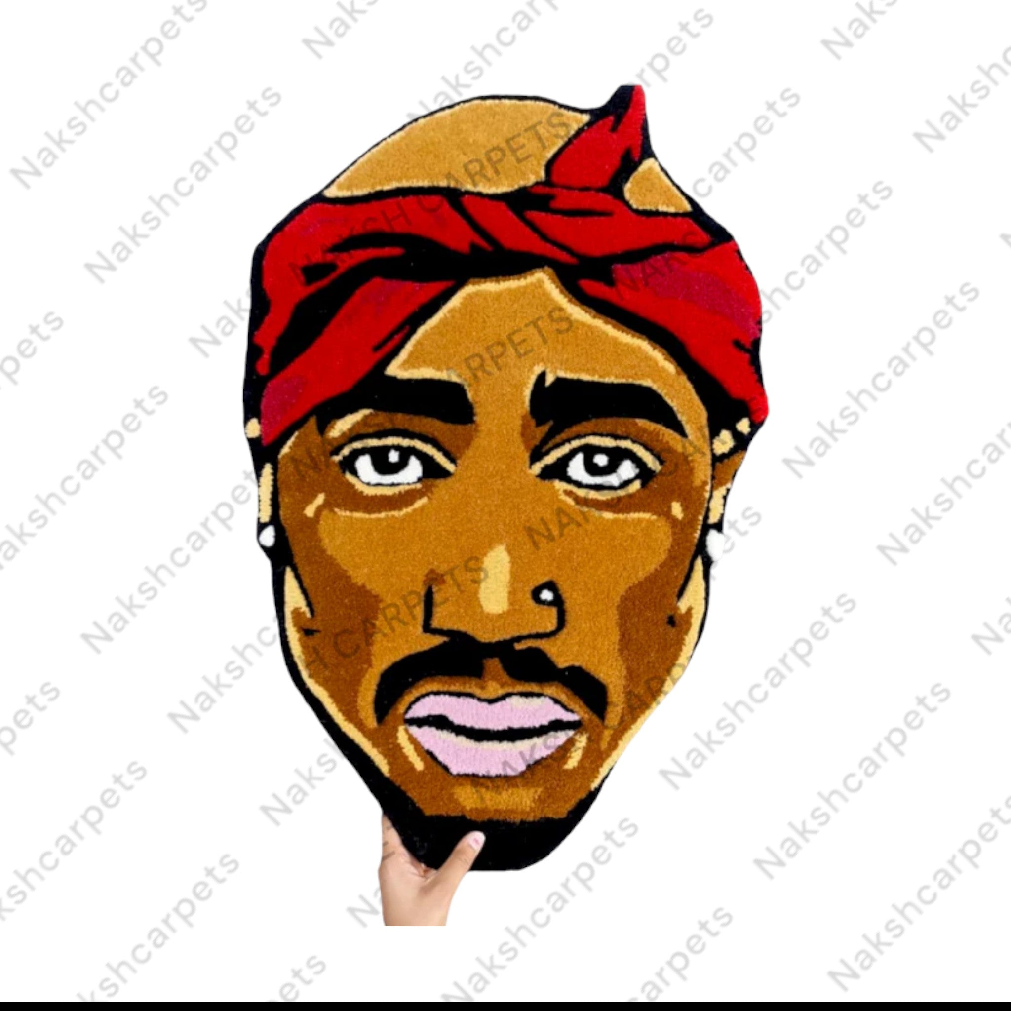 Brown Man Customized Rug