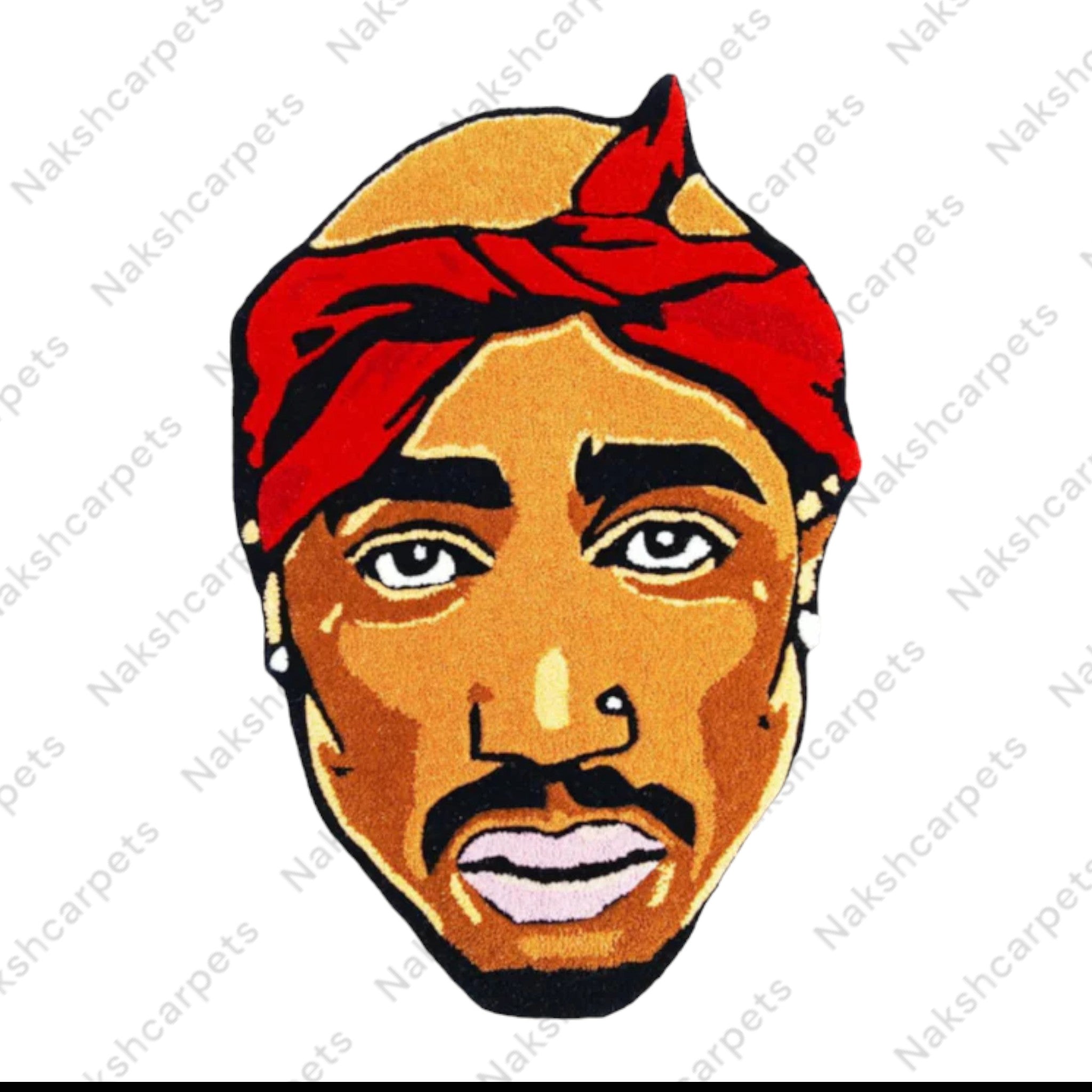 Brown Man Customized Rug