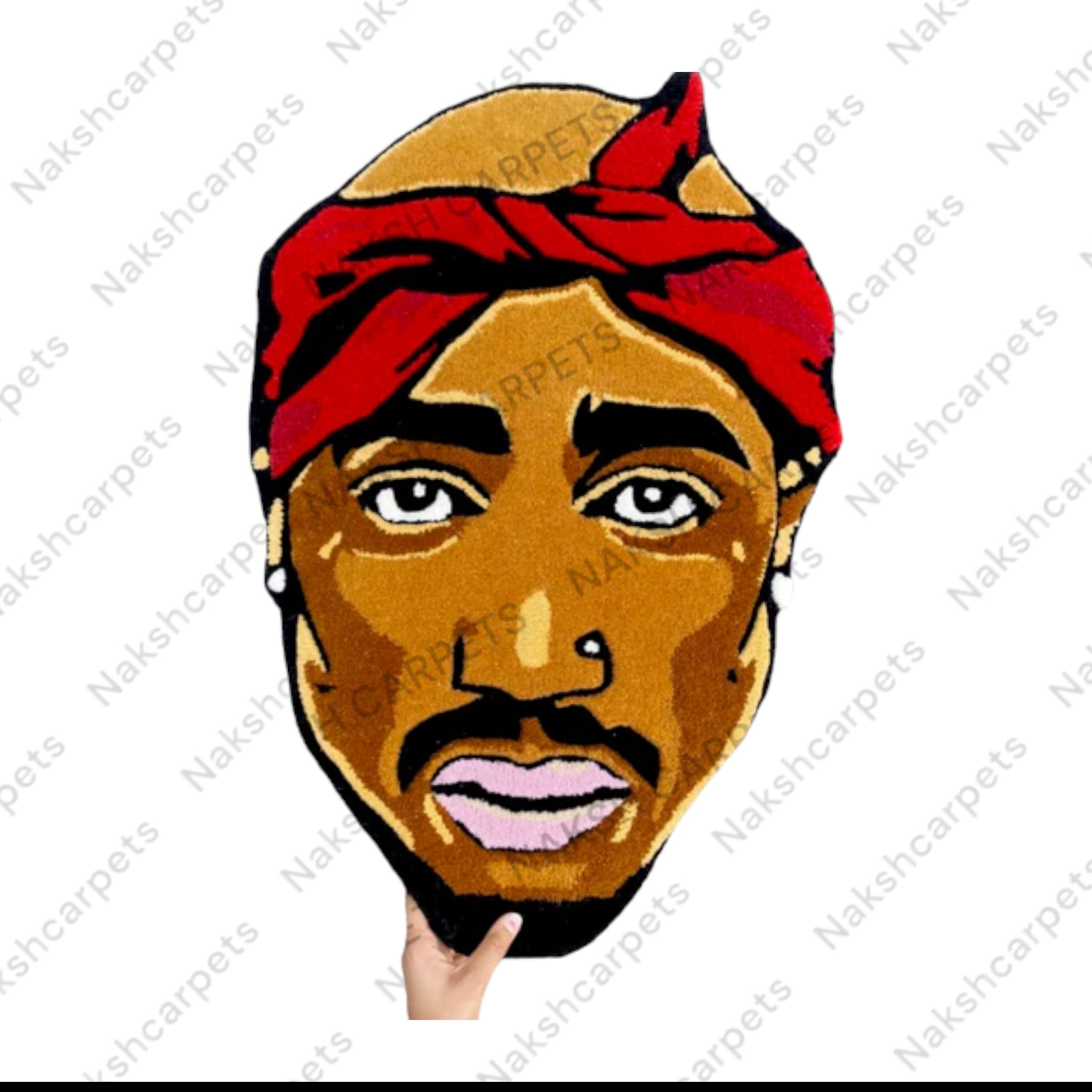 Brown Man Customized Rug