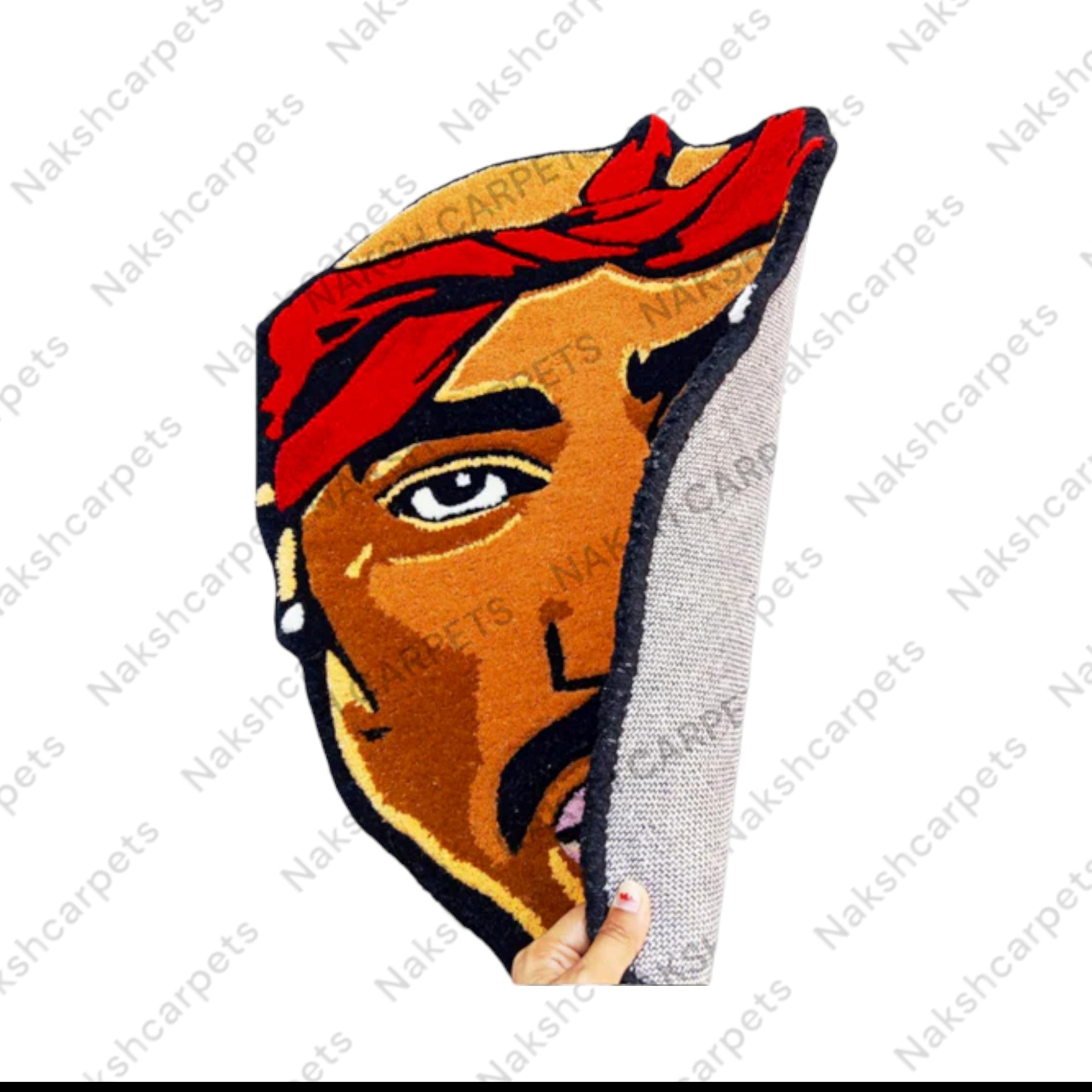 Brown Man Customized Rug