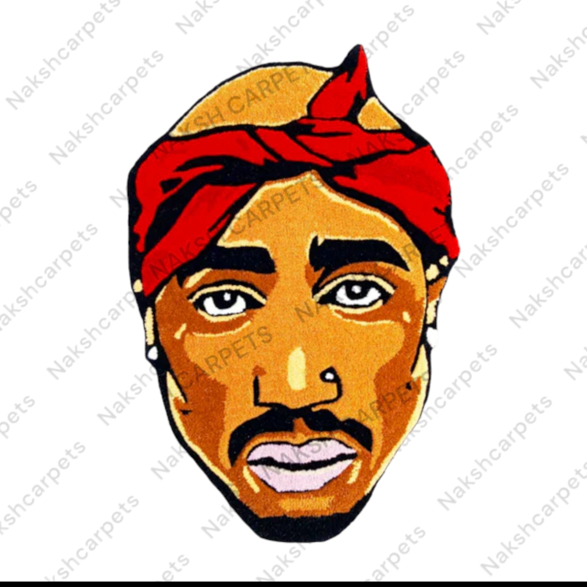 Brown Man Customized Rug