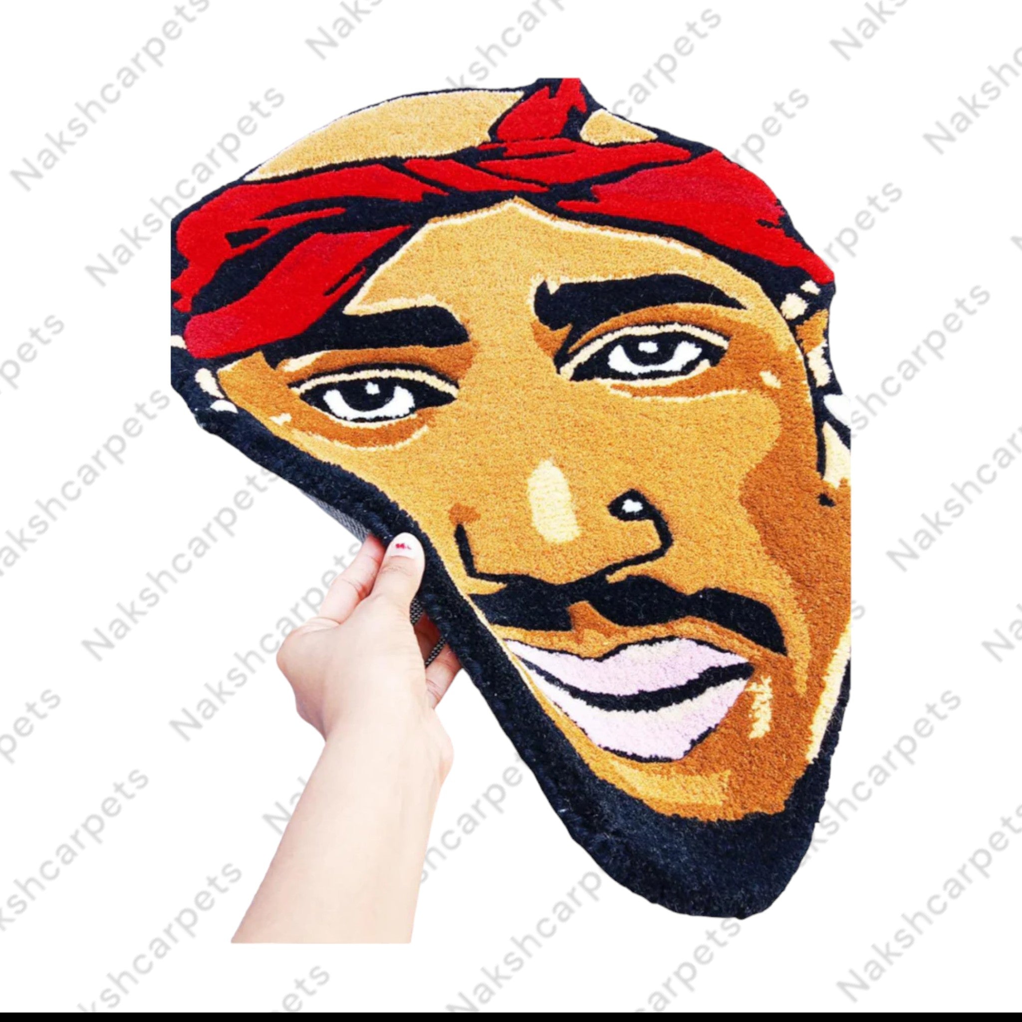 Brown Man Customized Rug